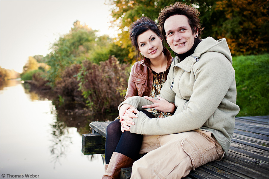 Hochzeitsfotograf Oldenburg: Engagement-Shooting und Hochzeitsfotos eines Hochzeitspaares (1)