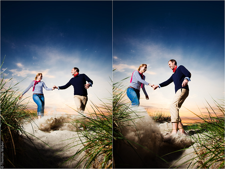 Hochzeitsfotograf Oldenburg: Verlobungs- und Engagement-Fotos am Strand von Greetsiel und Norddeich (18)