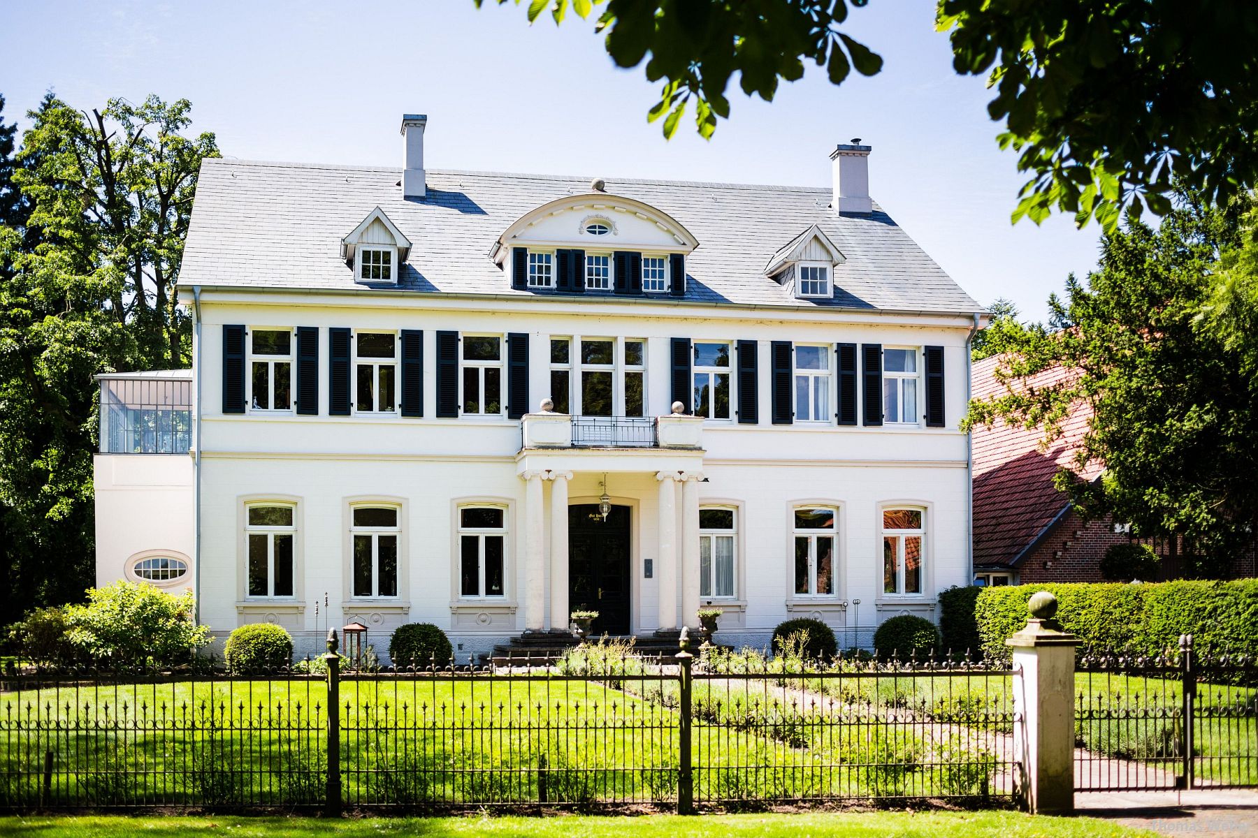 Saal für die Hochzeitsfeier auf dem Gut Horn in Gristede