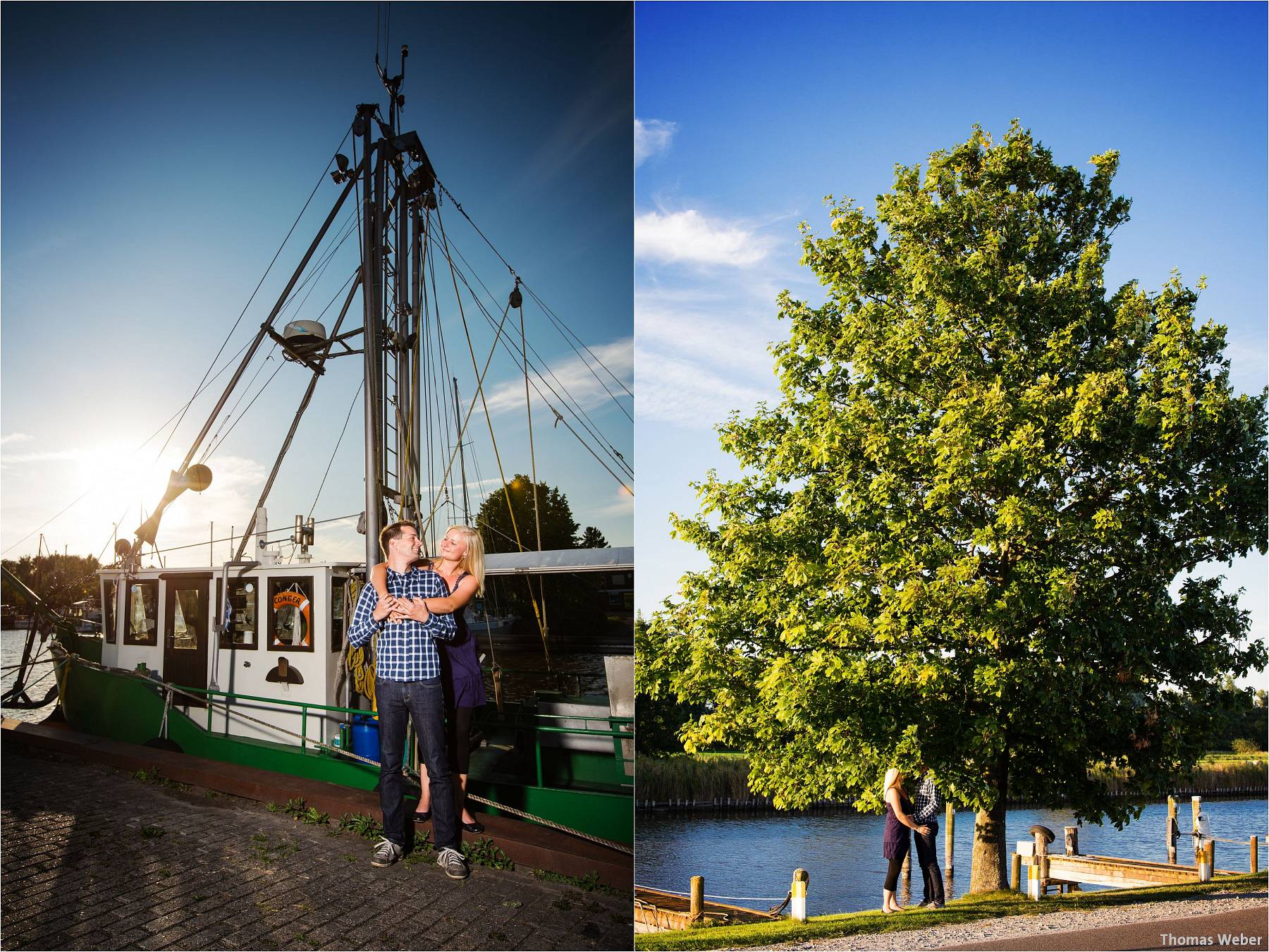 Hochzeitsfotograf Oldenburg: Engagement-Verlobungs-Paarfotos am Strand von Dangast/Varel an der Nordsee (5)