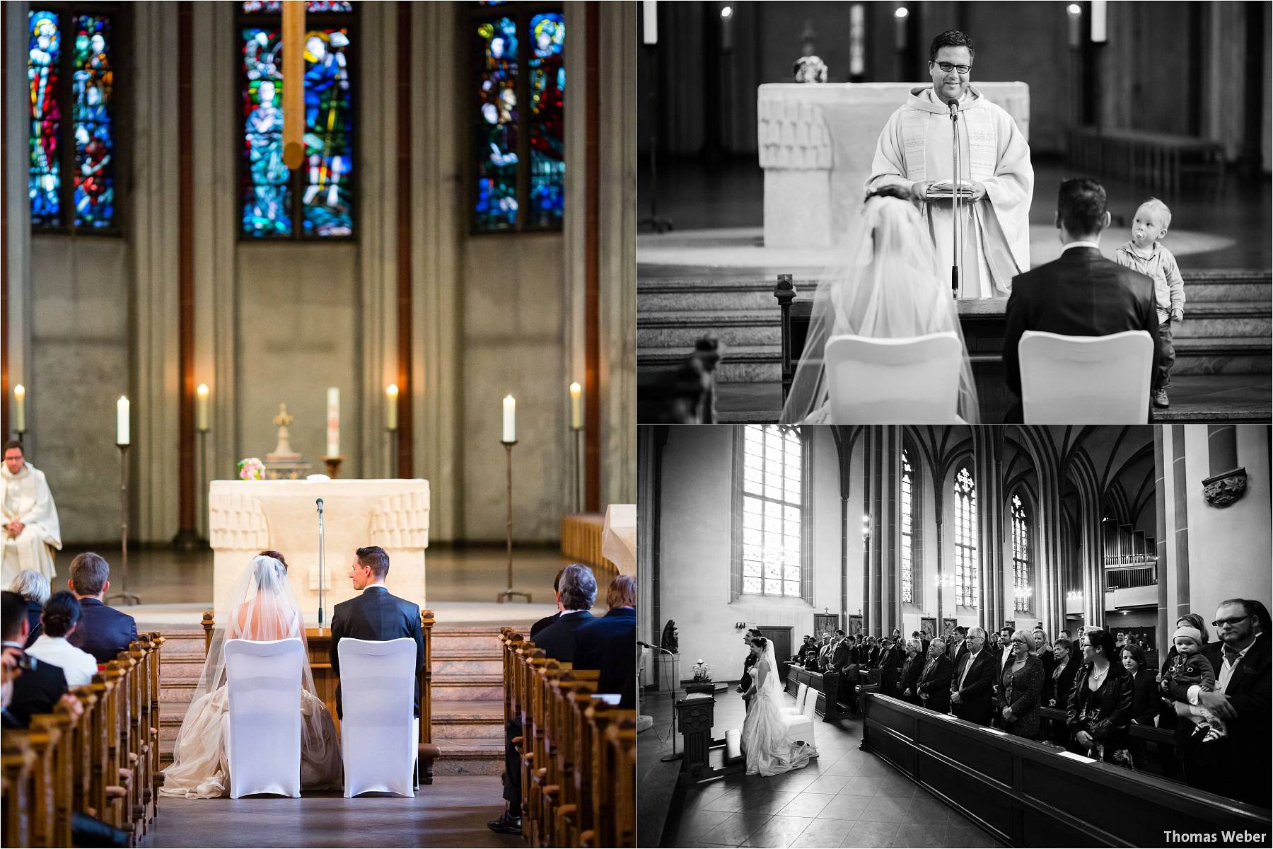 Hochzeitsfotograf Bremen: Kirchliche Trauung in der Propsteikirche St. Johann im Bremer Schnoor und Hochzeitsfeier bei Rogge Dünsen (12)