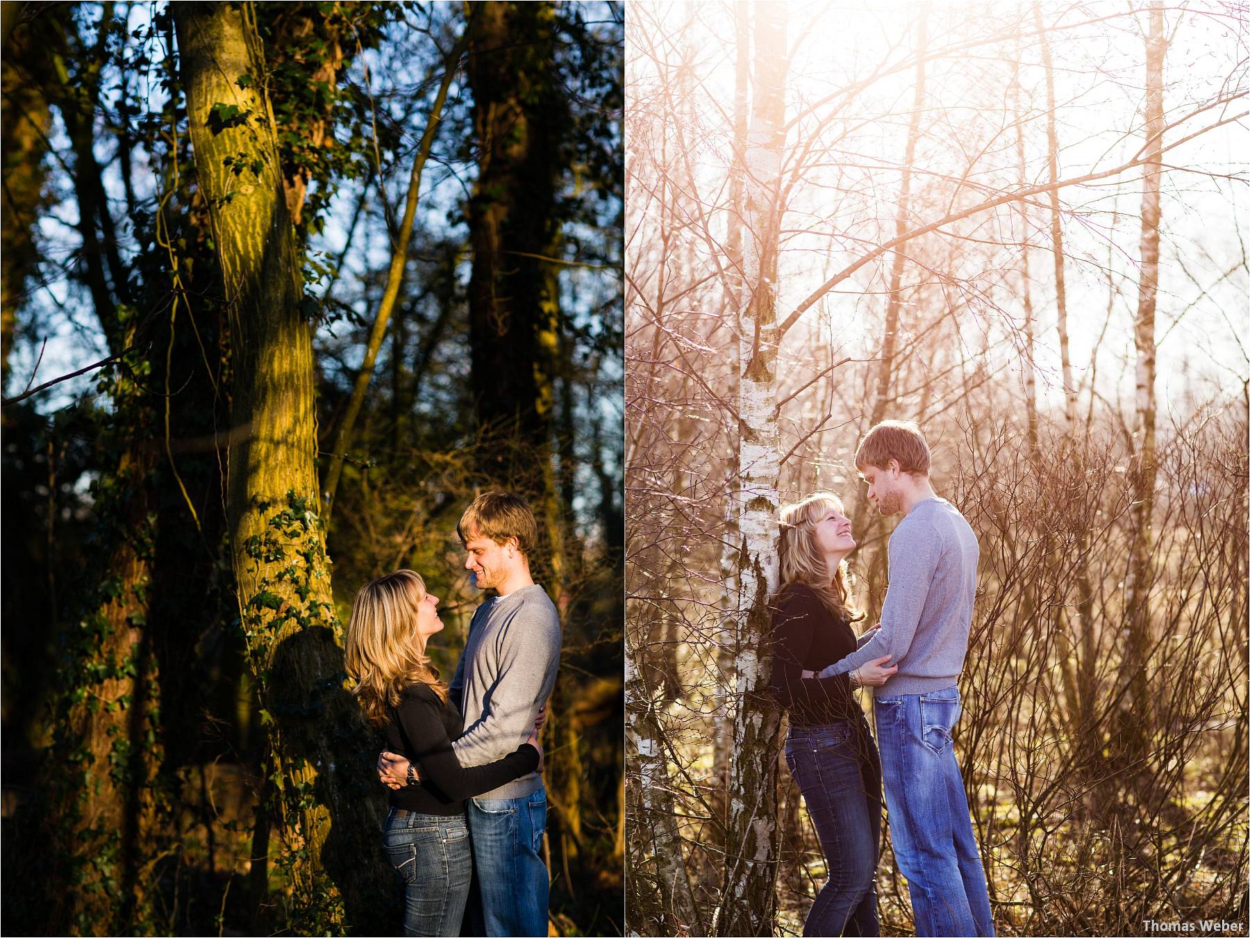 Hochzeitsfotograf Wilhelmshaven: Engagement- und Verlobungsfotos für die Einladungskarten der Hochzeit (3)