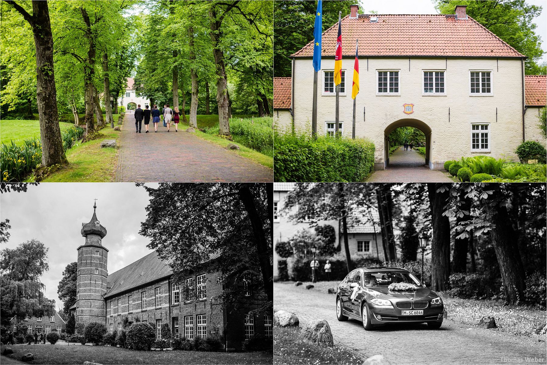 Hochzeitsfotograf Papenburg: Standesamtliche Trauung auf der Burg Kniphausen und Feier im Le Patron am Meer (1)