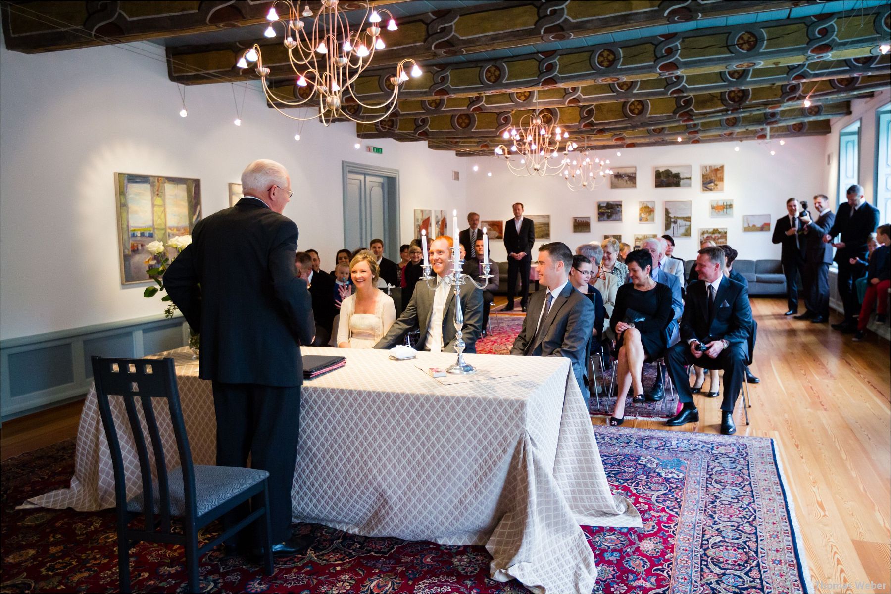 Hochzeitsfotograf Papenburg: Standesamtliche Trauung auf der Burg Kniphausen und Feier im Le Patron am Meer (4)