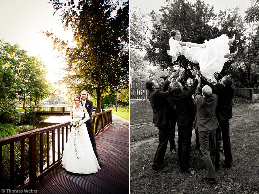 Hochzeitsfotograf Oldenburg: Hochzeit in Nordenham und Esensham (2)