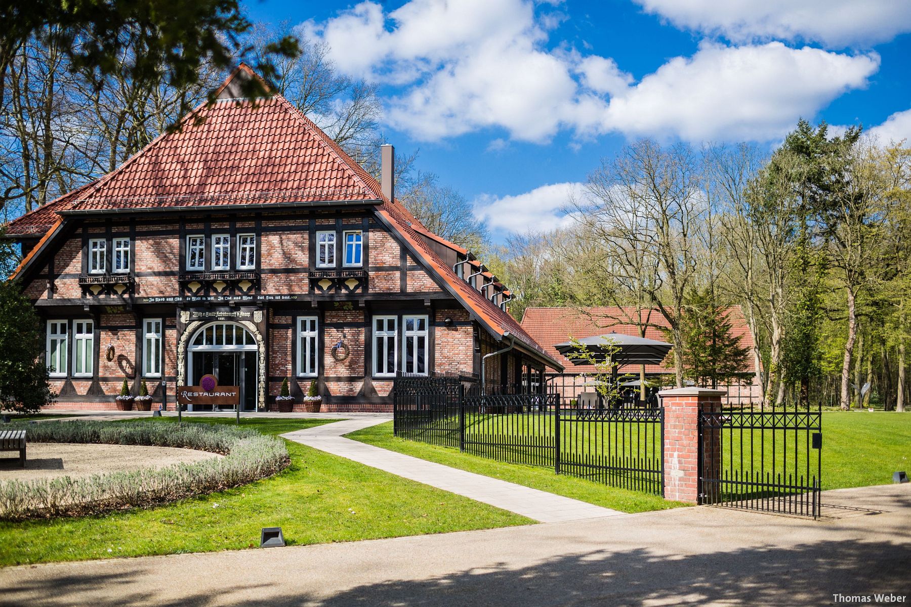 Kränholm Bremen für eine Hochzeitsfeier nahe dem Knoops-Park, Hochzeitsfotograf Thomas Weber