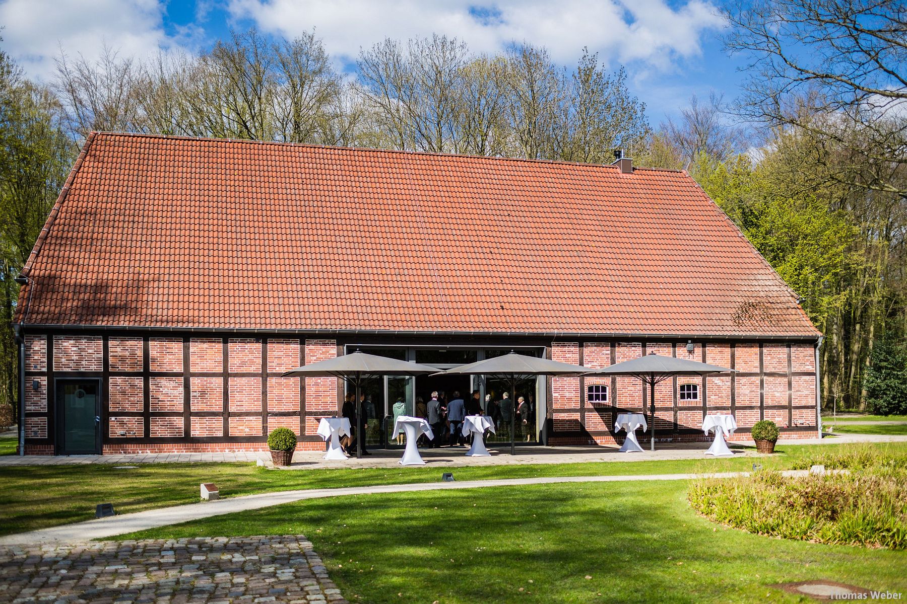 Kränholm Bremen für eine Hochzeitsfeier nahe dem Knoops-Park, Hochzeitsfotograf Thomas Weber