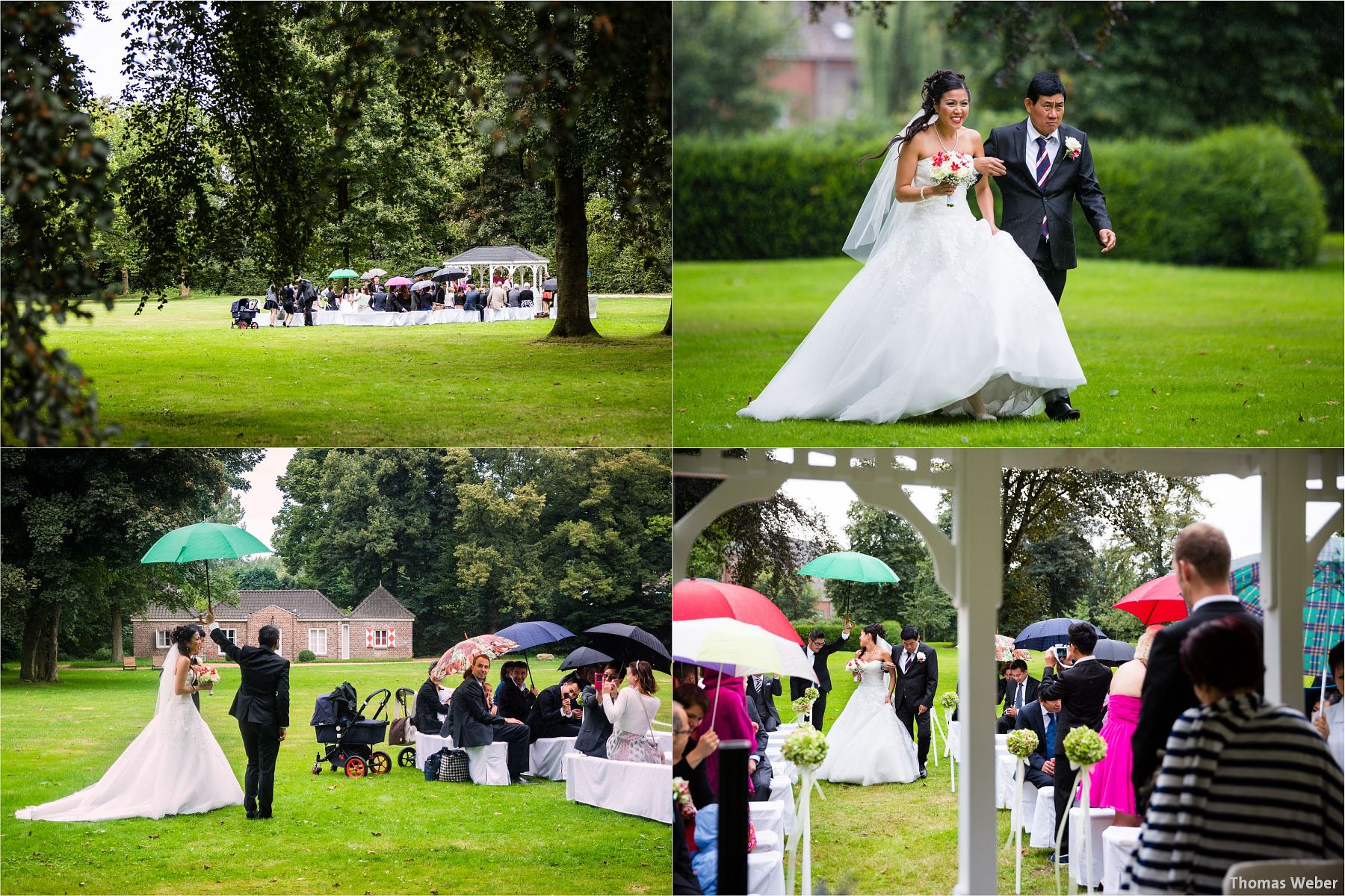 Hochzeitsfotograf Thomas Weber für eine freie Trauung und Hochzeitsfeier in der Schlossruine Hertefeld in Weeze