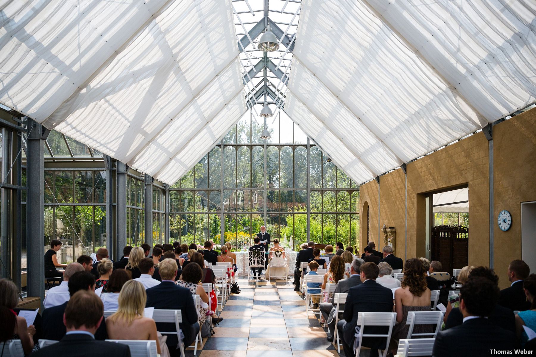 Orangerie für eine freie Trauung auf dem Gut Horn Gristede