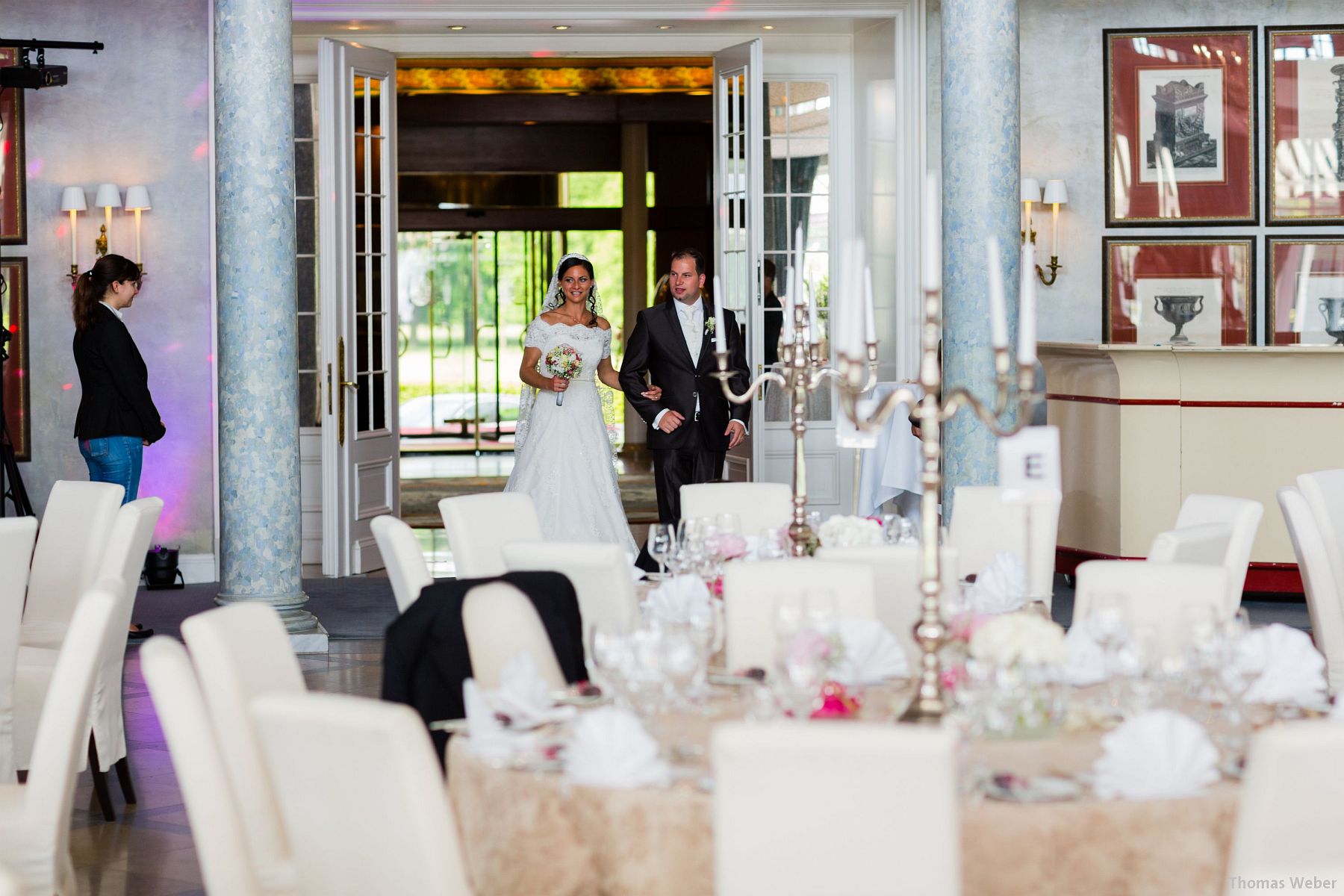 Hochzeitsfotograf Thomas Weber aus Oldenburg im Dorint Parkhotel Bremen