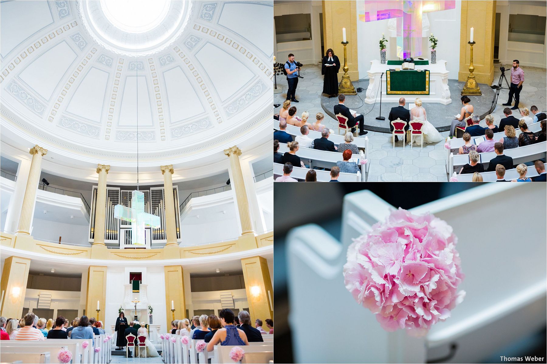 Hochzeitsfotograf Thomas Weber aus Oldenburg: Hochzeitsreportage und Hochzeitsfotos der standesamtlichen Trauung im Schloss Oldenburg, kirchlichen Hochzeit in der Lambertikirche Oldenburg und Hochzeitsfeier auf dem Gut Horn Gristede