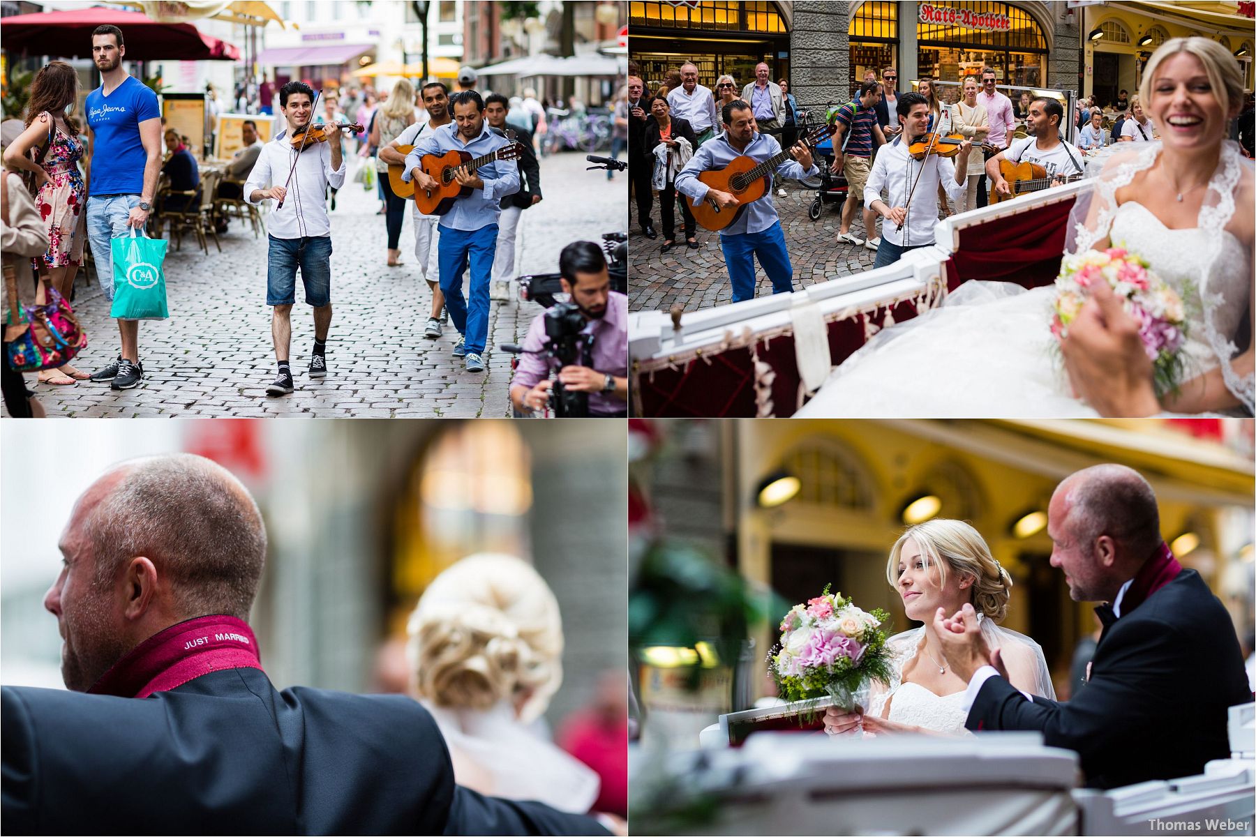 Hochzeitsfotograf Thomas Weber aus Oldenburg: Hochzeitsreportage und Hochzeitsfotos der standesamtlichen Trauung im Schloss Oldenburg, kirchlichen Hochzeit in der Lambertikirche Oldenburg und Hochzeitsfeier auf dem Gut Horn Gristede