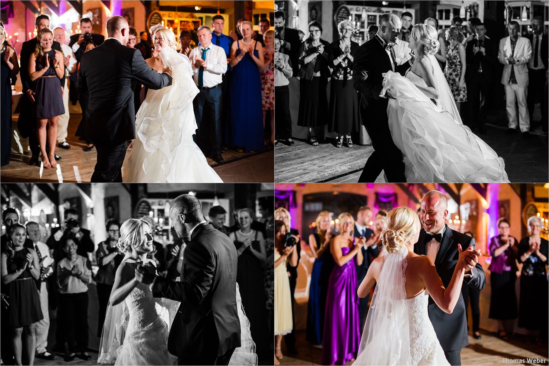 Hochzeitsfotograf Thomas Weber aus Oldenburg: Hochzeitsreportage und Hochzeitsfotos der standesamtlichen Trauung im Schloss Oldenburg, kirchlichen Hochzeit in der Lambertikirche Oldenburg und Hochzeitsfeier auf dem Gut Horn Gristede