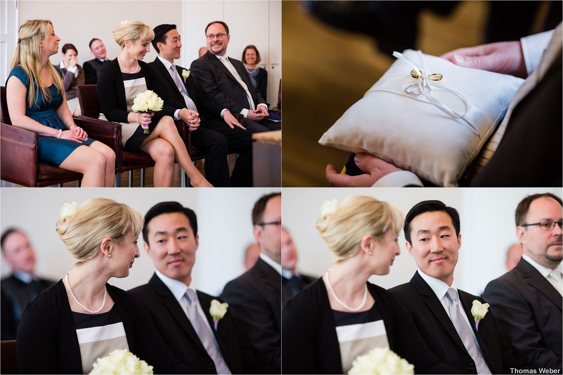 Hochzeit im Standesamt am Pferdemarkt in Oldenburg, Hochzeitsfotograf Oldenburg, Thomas Weber