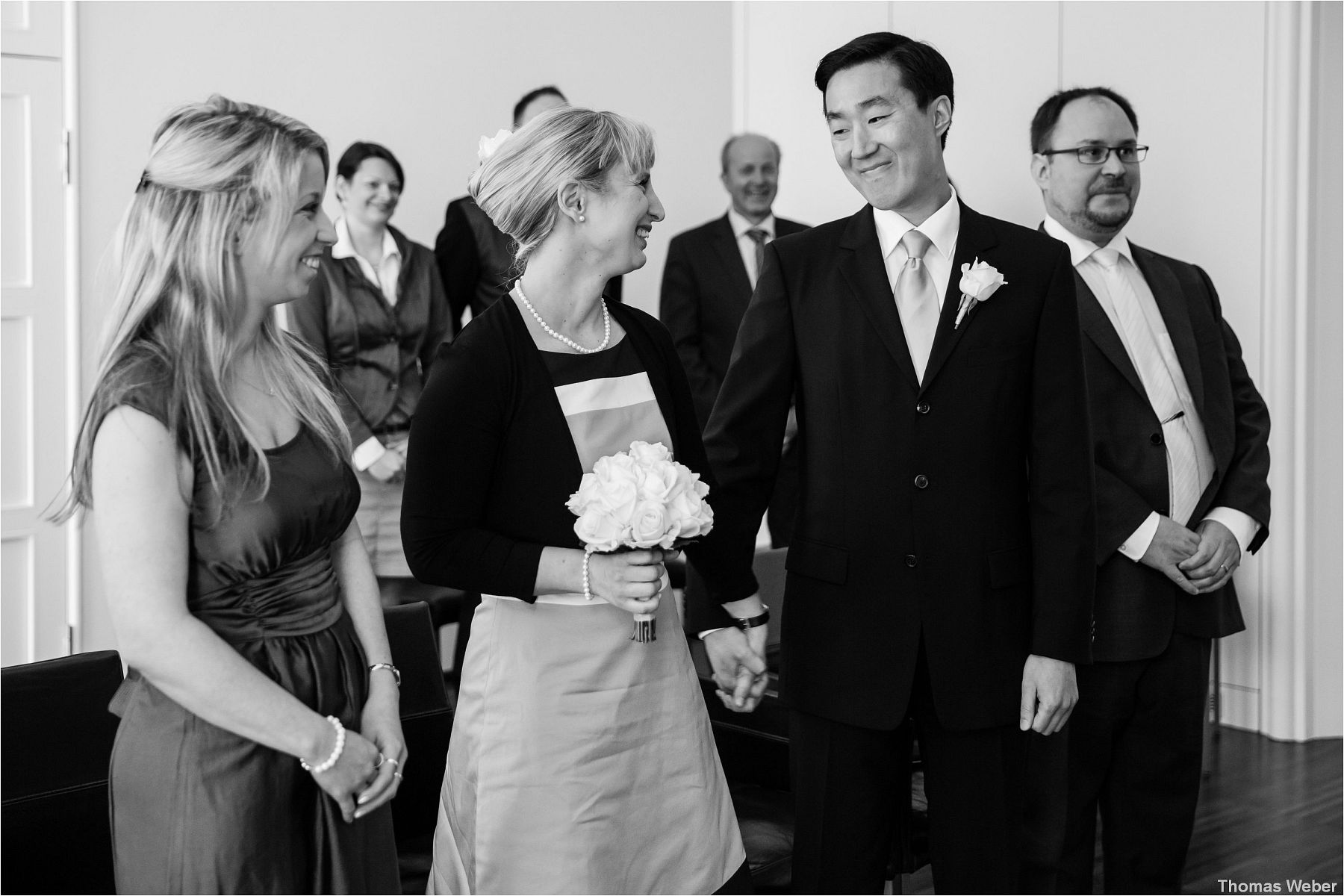 Hochzeit im Standesamt am Pferdemarkt in Oldenburg, Hochzeitsfotograf Oldenburg, Thomas Weber