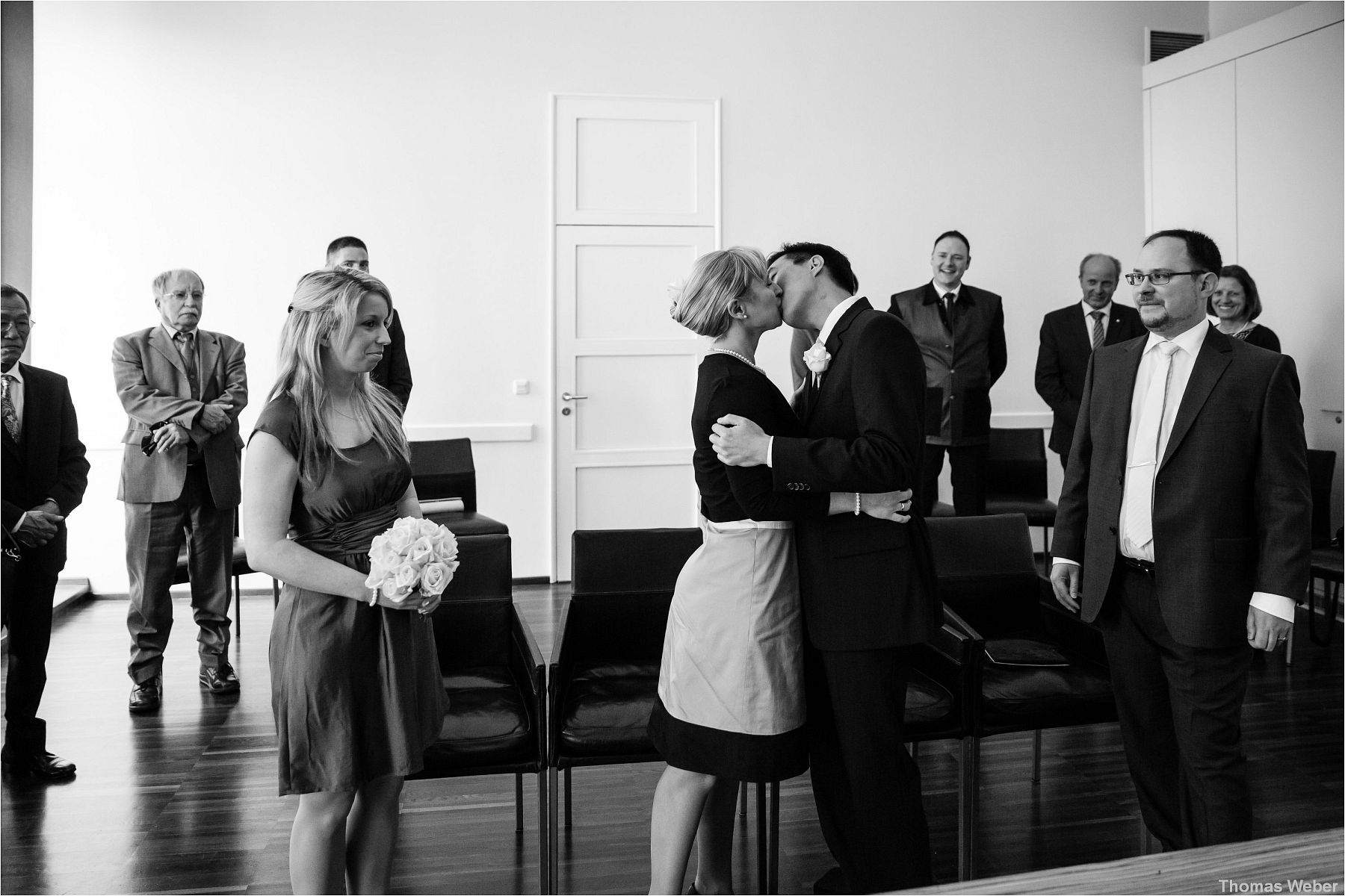 Hochzeit im Standesamt am Pferdemarkt in Oldenburg, Hochzeitsfotograf Oldenburg, Thomas Weber