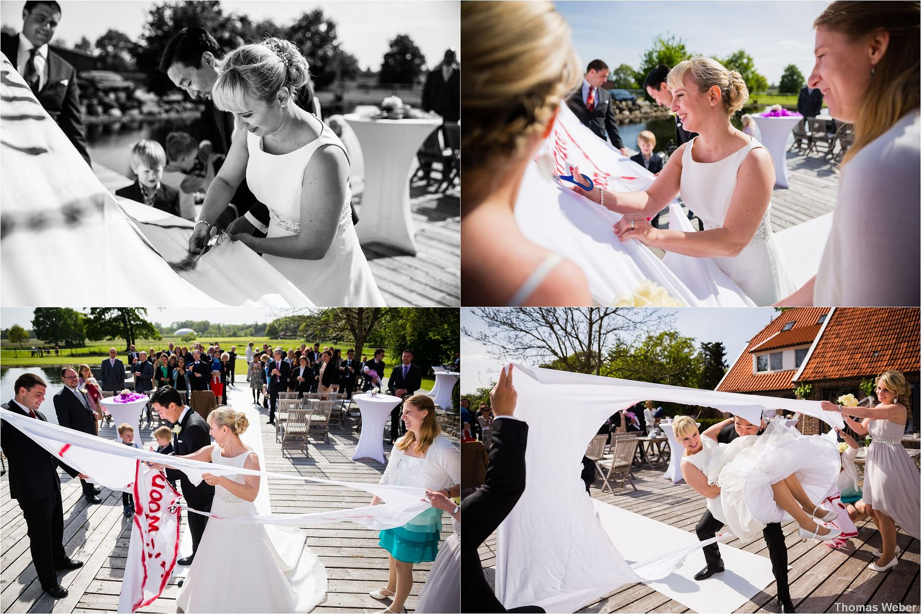 Hochzeit im Standesamt am Pferdemarkt in Oldenburg und freie Trauung in der Eventscheune St. Georg Rastede, Hochzeitsfotograf Oldenburg, Thomas Weber