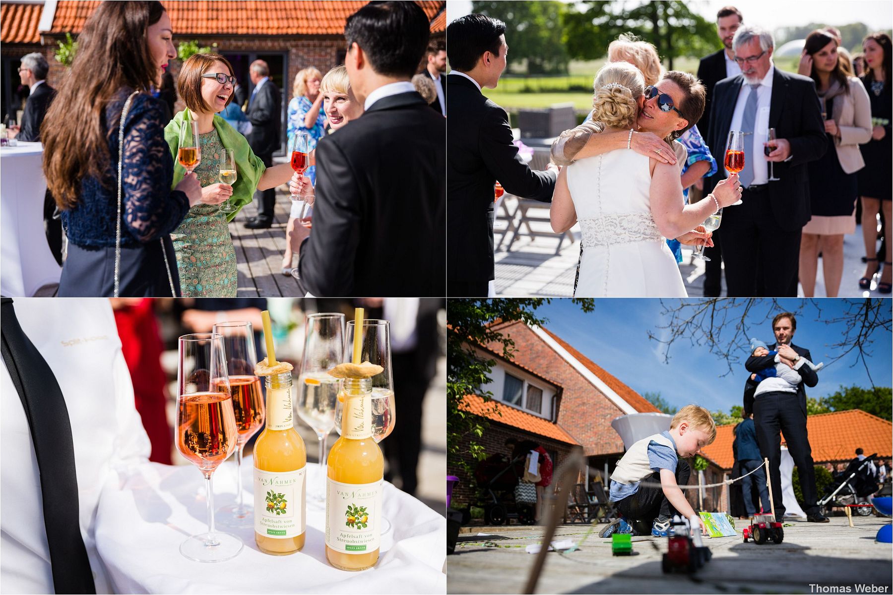 Hochzeit im Standesamt am Pferdemarkt in Oldenburg und freie Trauung in der Eventscheune St. Georg Rastede, Hochzeitsfotograf Oldenburg, Thomas Weber