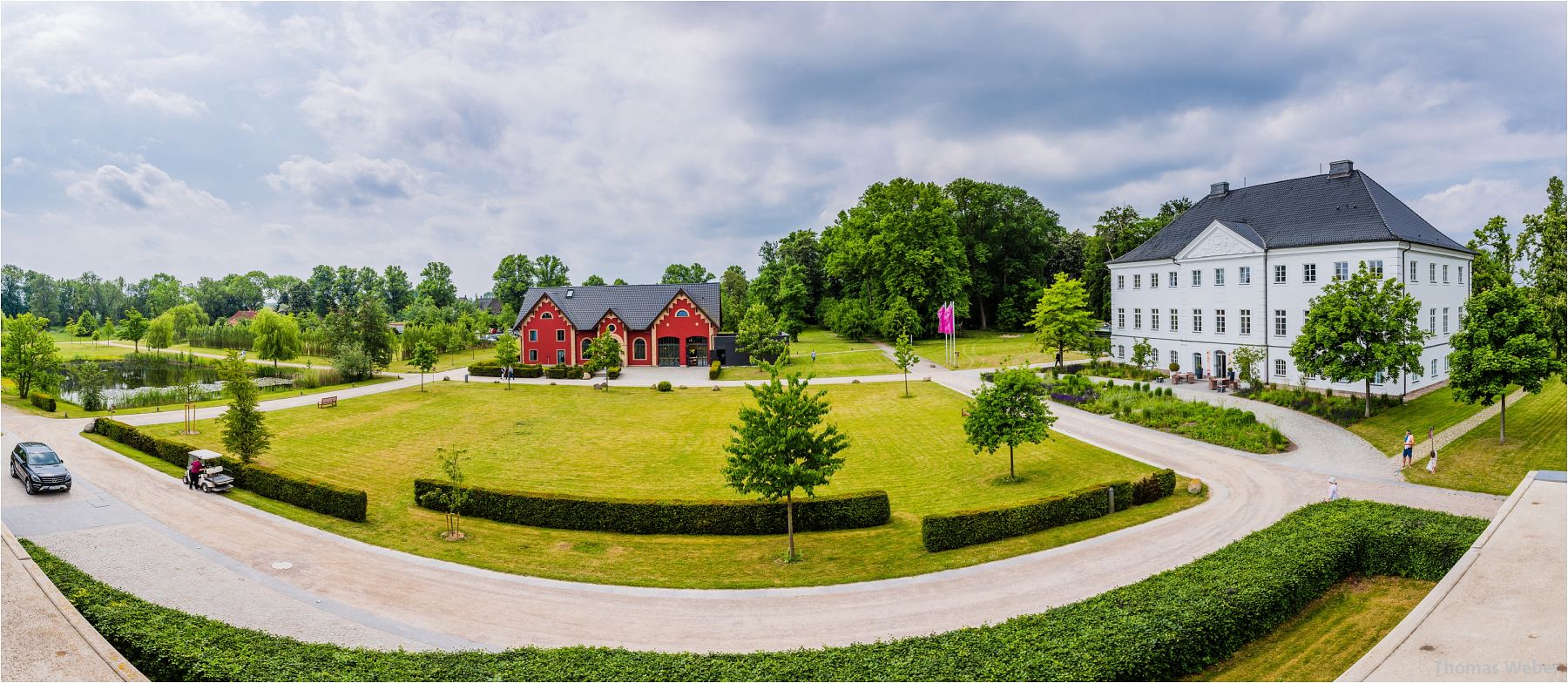 Hochzeitsfotograf Thomas Weber aus Oldenburg: Wunderschöne Hochzeit auf Schlossgut Groß Schwansee an der Ostsee