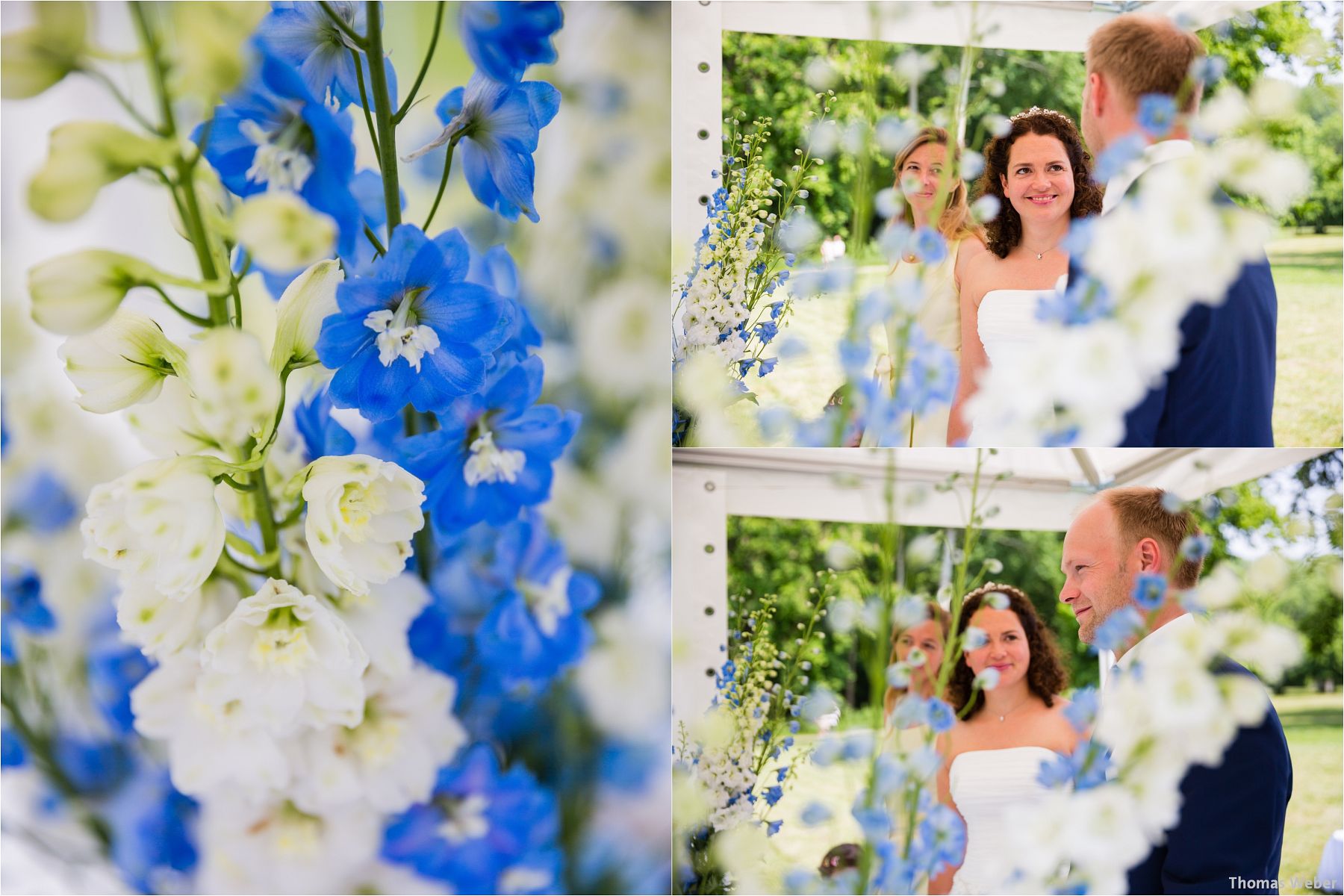 Hochzeitsfotograf Thomas Weber aus Oldenburg: Wunderschöne Hochzeit auf Schlossgut Groß Schwansee an der Ostsee