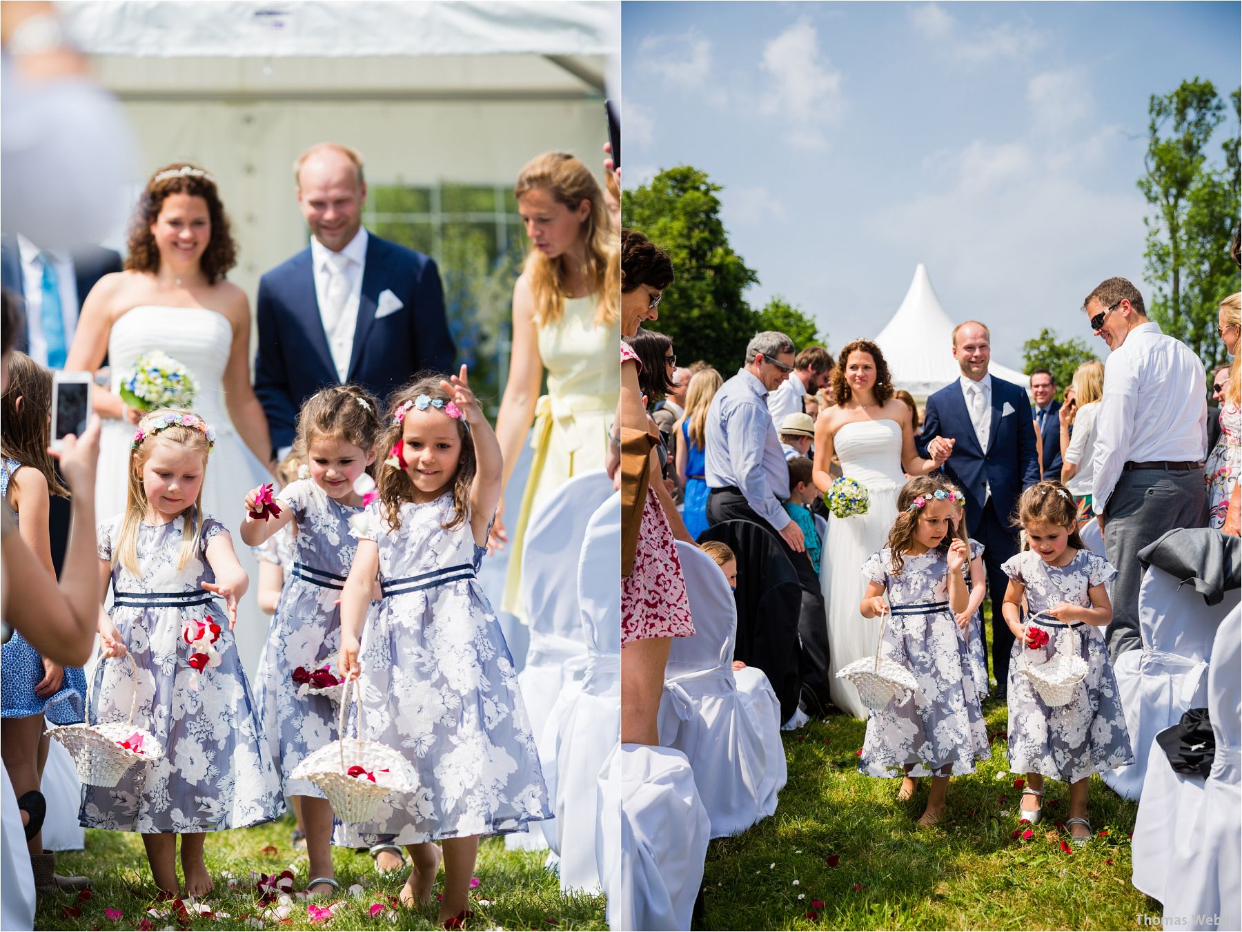 Hochzeitsfotograf Thomas Weber aus Oldenburg: Wunderschöne Hochzeit auf Schlossgut Groß Schwansee an der Ostsee