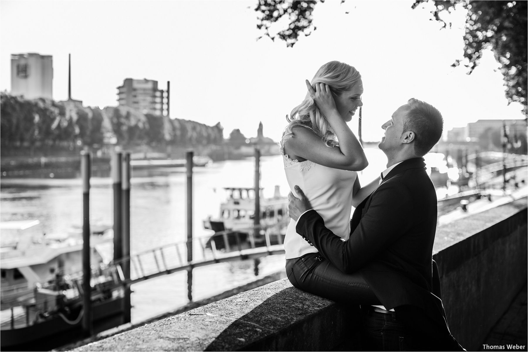 Hochzeitsfotograf Thomas Weber aus Oldenburg: Engagement-Fotos und Paarfotos eines angehenden Hochzeitspaares