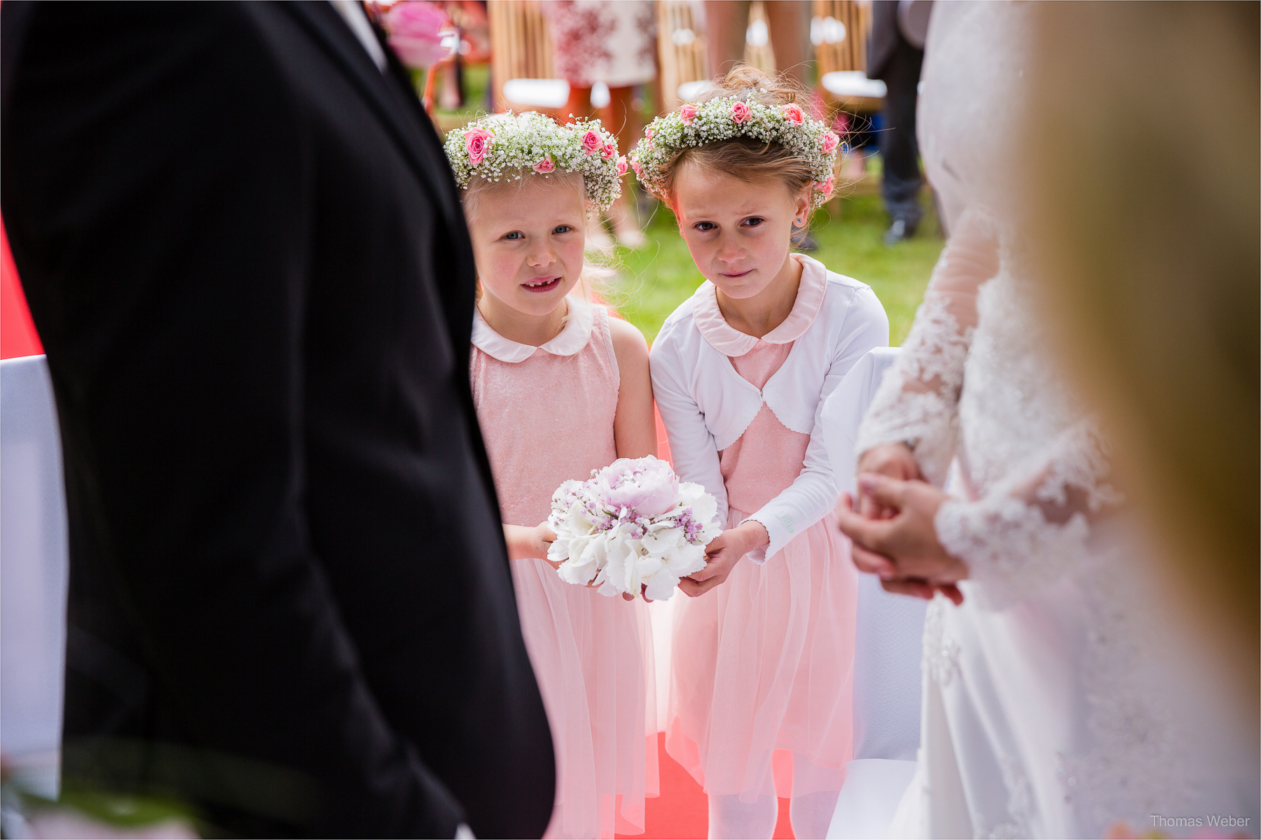 Hochzeit auf dem Gut Sandheide und Hochzeitsfeier in der Eventscheune St. Georg in Rastede, Hochzeitsfotograf Thomas Weber aus Oldenburg