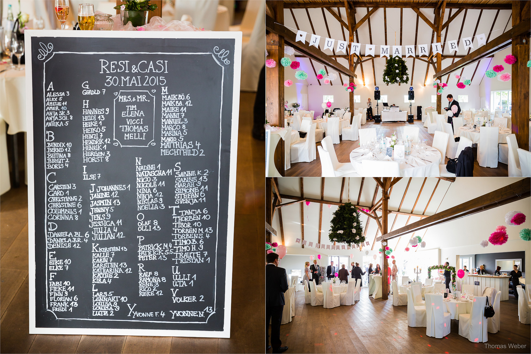 Hochzeit auf dem Gut Sandheide und Hochzeitsfeier in der Eventscheune St. Georg in Rastede, Hochzeitsfotograf Thomas Weber aus Oldenburg