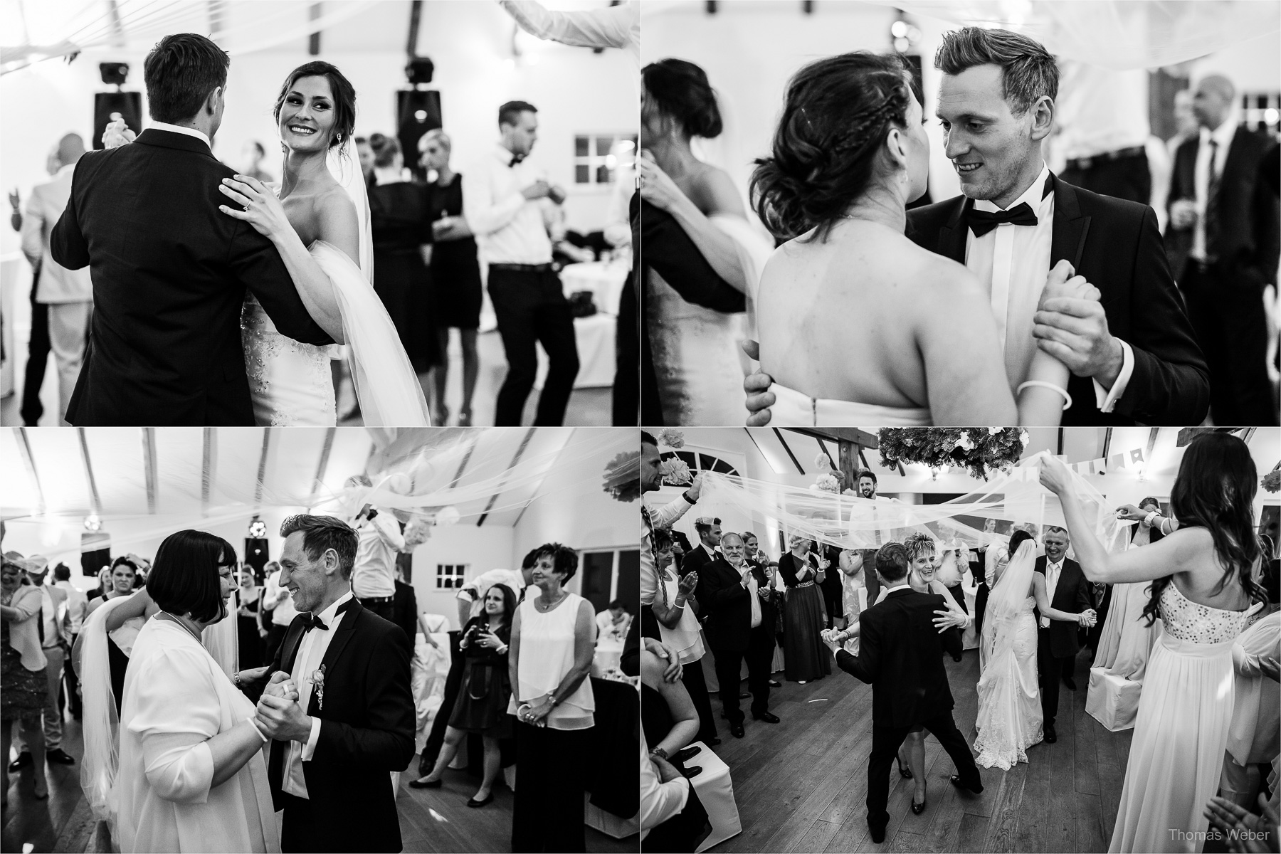 Hochzeit auf dem Gut Sandheide und Hochzeitsfeier in der Eventscheune St. Georg in Rastede, Hochzeitsfotograf Thomas Weber aus Oldenburg