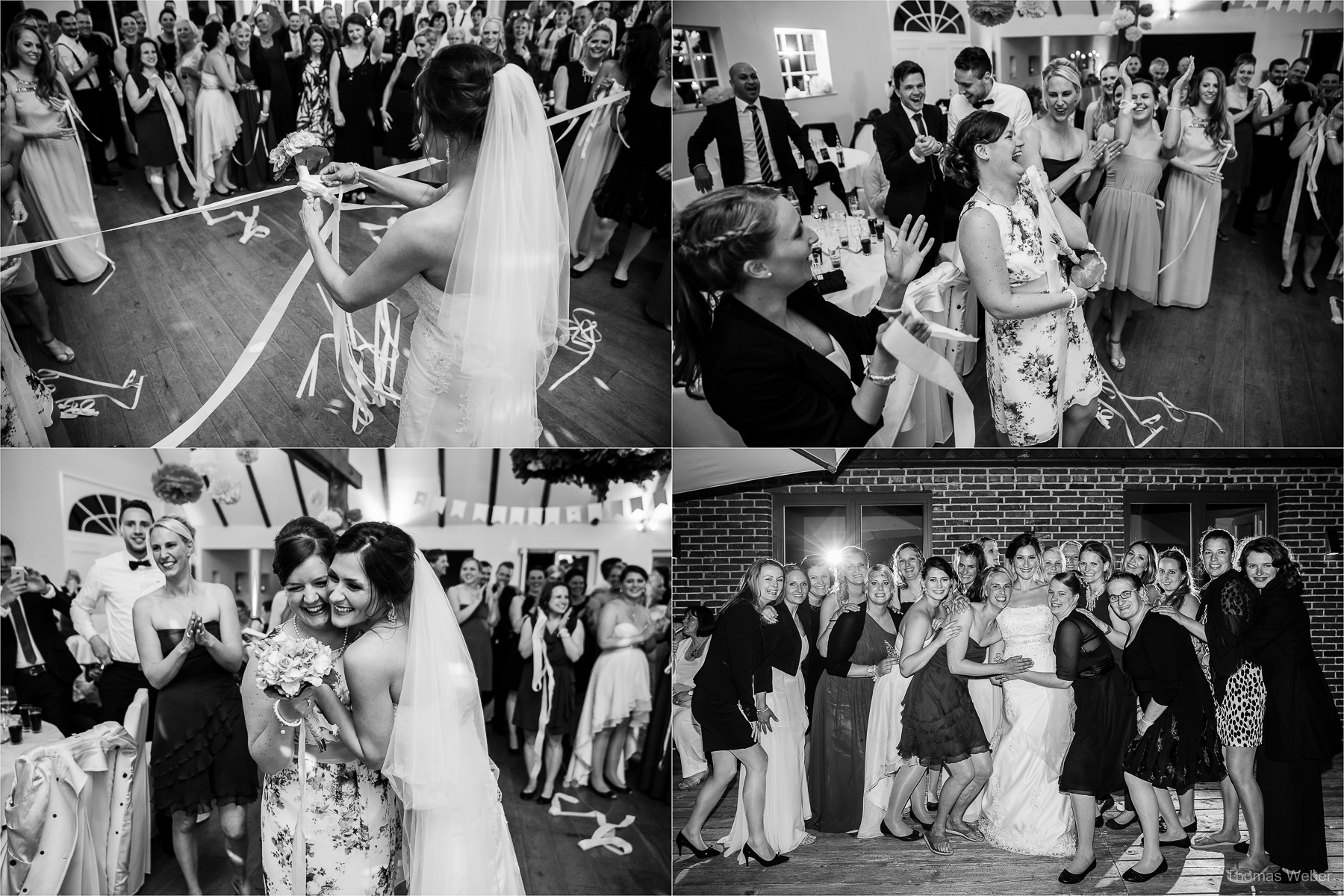 Hochzeit auf dem Gut Sandheide und Hochzeitsfeier in der Eventscheune St. Georg in Rastede, Hochzeitsfotograf Thomas Weber aus Oldenburg