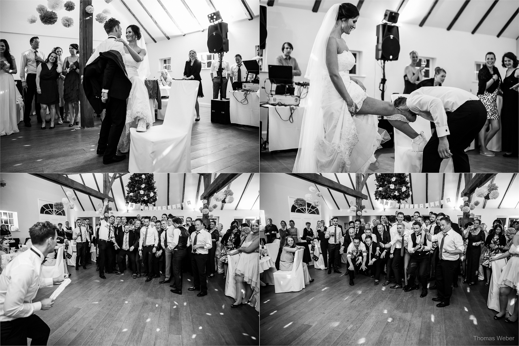 Hochzeit auf dem Gut Sandheide und Hochzeitsfeier in der Eventscheune St. Georg in Rastede, Hochzeitsfotograf Thomas Weber aus Oldenburg