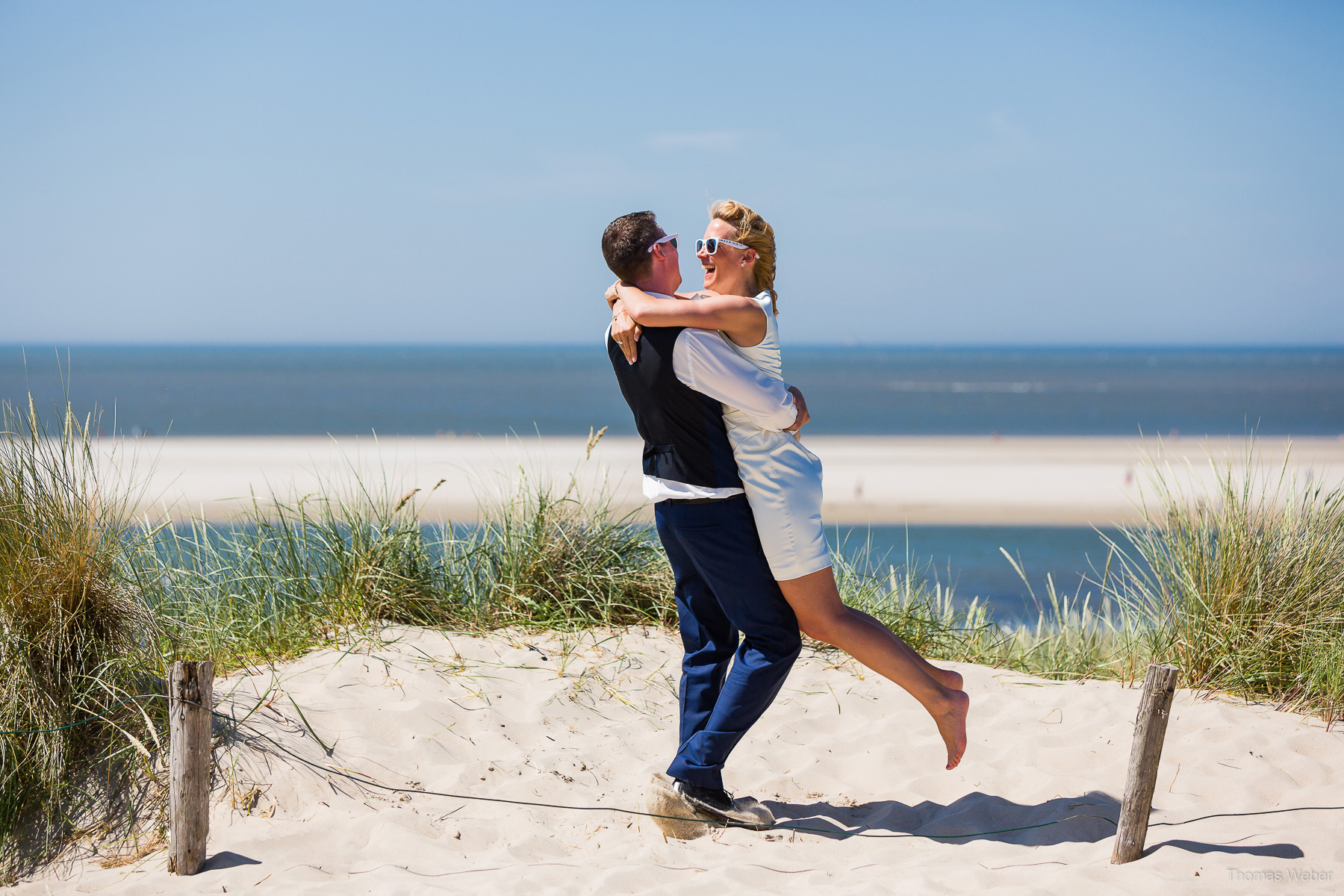 Hochzeitsfotos auf Langeoog vom Hochzeitsfotograf Langeoog, Thomas Weber