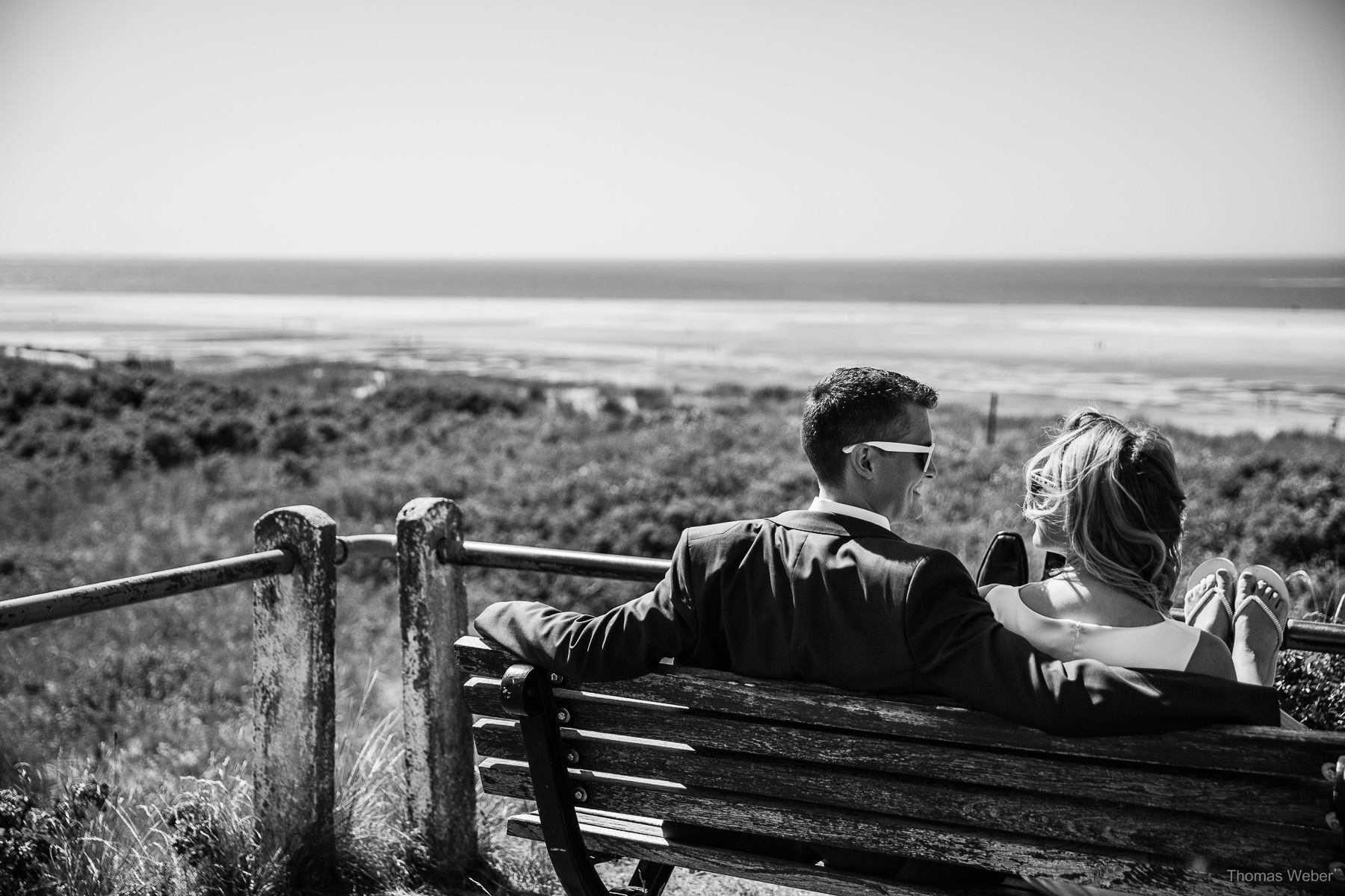 Hochzeitsfotos auf Langeoog vom Hochzeitsfotograf Langeoog, Thomas Weber