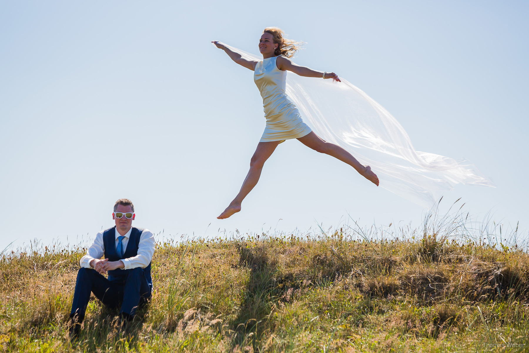 Hochzeitsfotos auf Langeoog vom Hochzeitsfotograf Langeoog, Thomas Weber