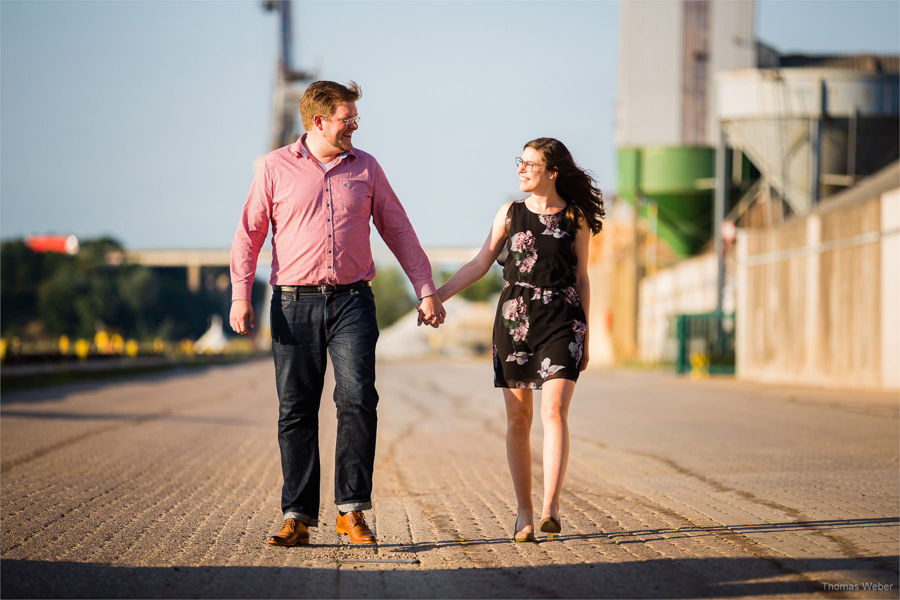 Paarfotos bei einem Engagement-Shooting vom Hochzeitsfotografen Thomas Weber aus Oldenburg