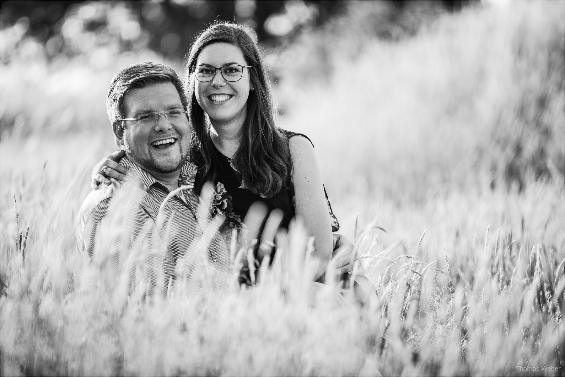 Paarfotos bei einem Engagement-Shooting vom Hochzeitsfotografen Thomas Weber aus Oldenburg