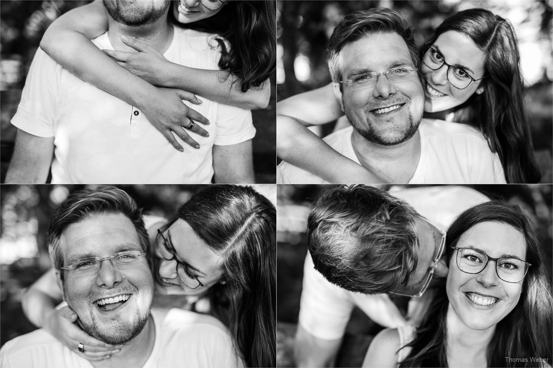 Paarfotos bei einem Engagement-Shooting vom Hochzeitsfotografen Thomas Weber aus Oldenburg