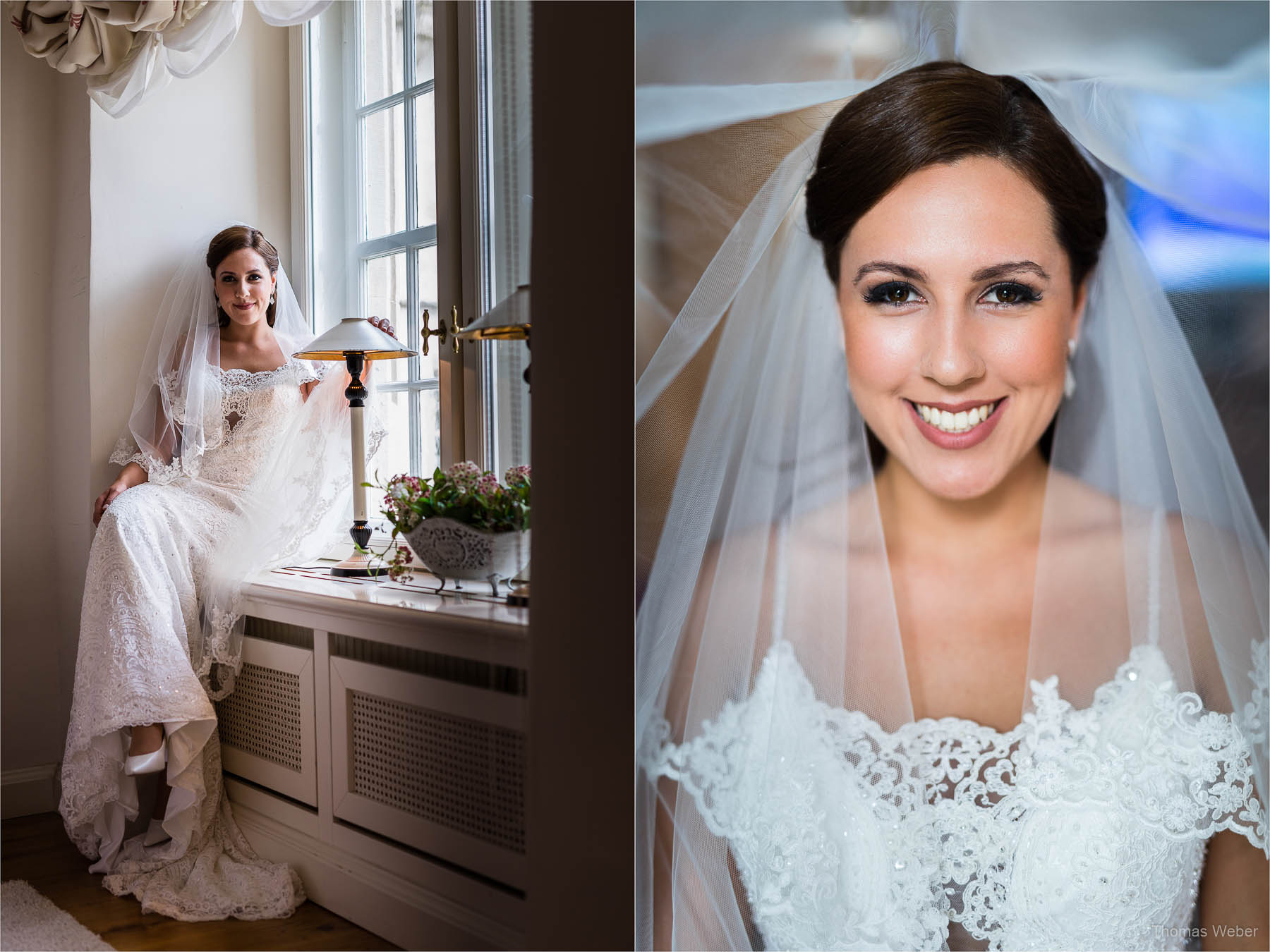 Hochzeitsfotograf im Schlosshotel Münchhausen in Aerzen, Hochzeitsfotograf Thomas Weber aus Oldenburg