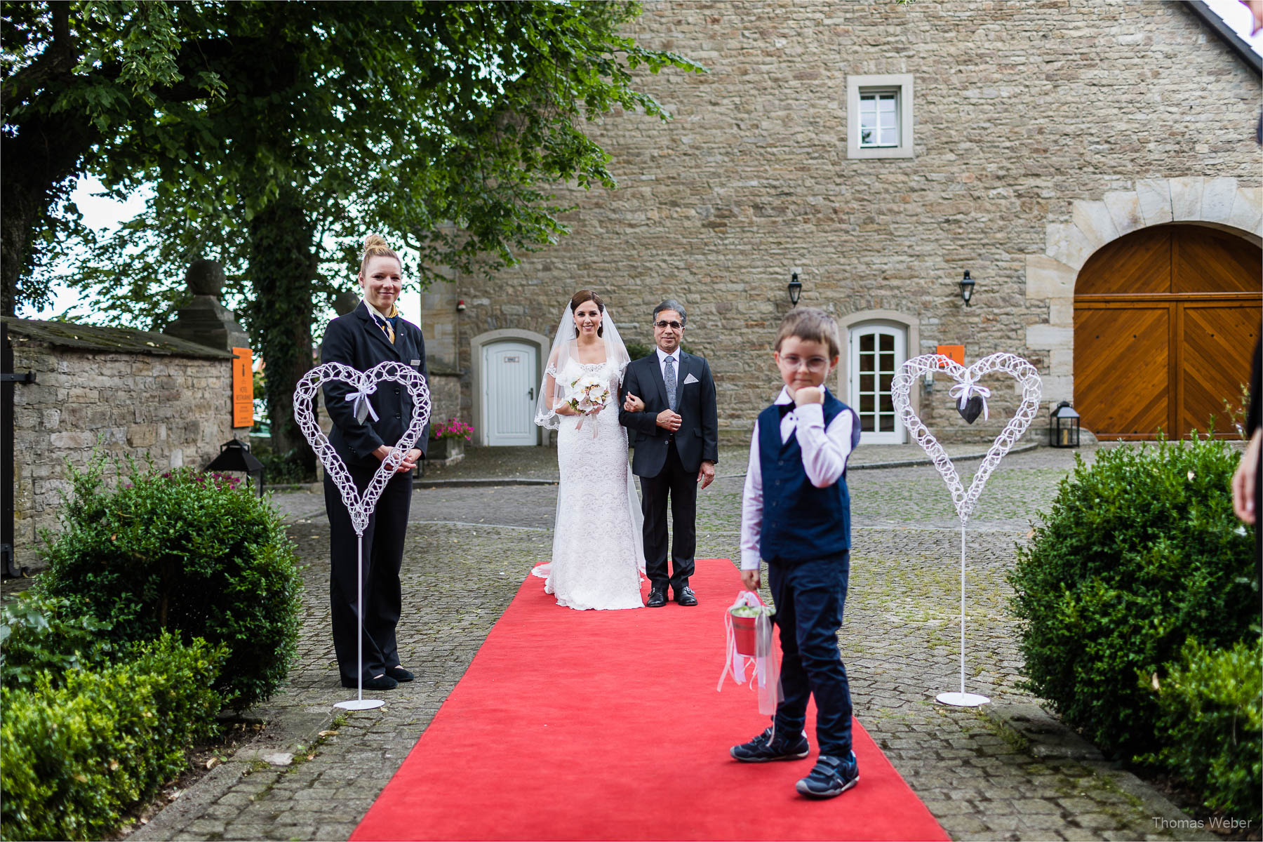 Hochzeitsfotograf im Schlosshotel Münchhausen in Aerzen, Hochzeitsfotograf Thomas Weber aus Oldenburg