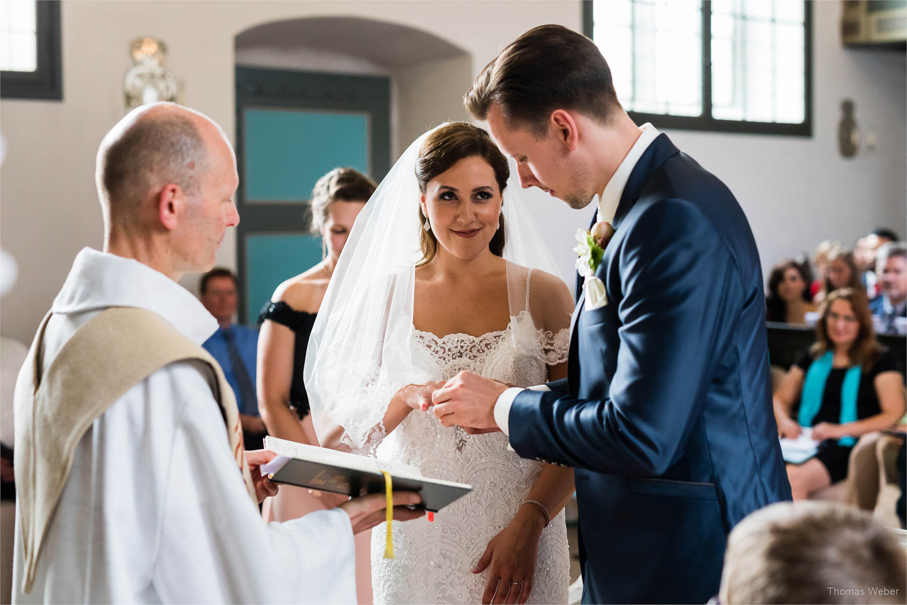 Hochzeitsfotograf im Schlosshotel Münchhausen in Aerzen, Hochzeitsfotograf Thomas Weber aus Oldenburg