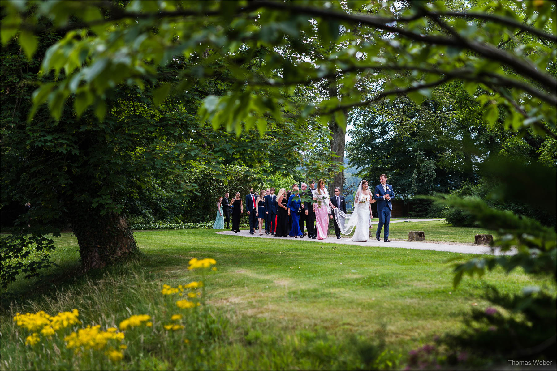 Hochzeitsfotograf im Schlosshotel Münchhausen in Aerzen, Hochzeitsfotograf Thomas Weber aus Oldenburg