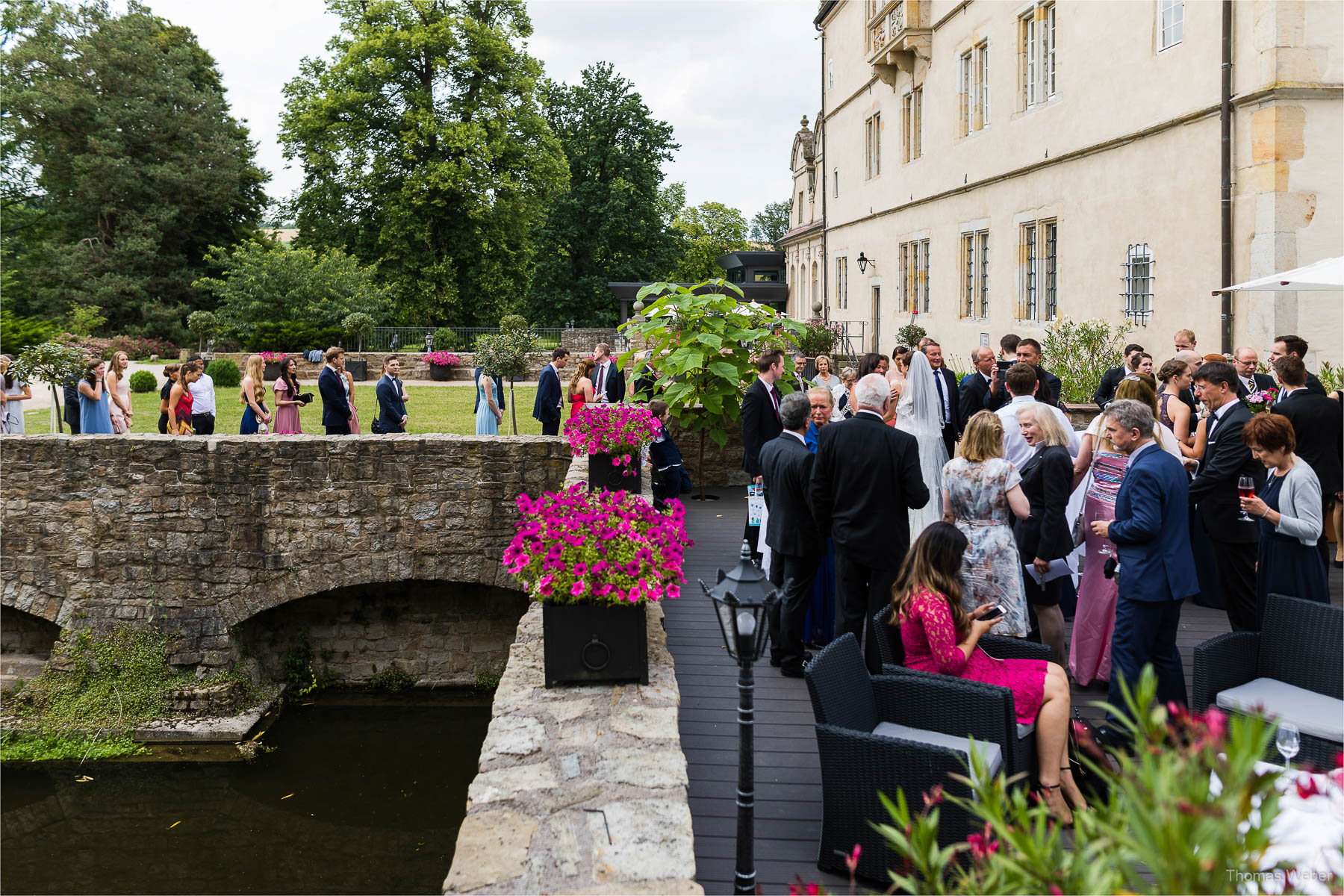 Hochzeitsfotograf im Schlosshotel Münchhausen in Aerzen, Hochzeitsfotograf Thomas Weber aus Oldenburg