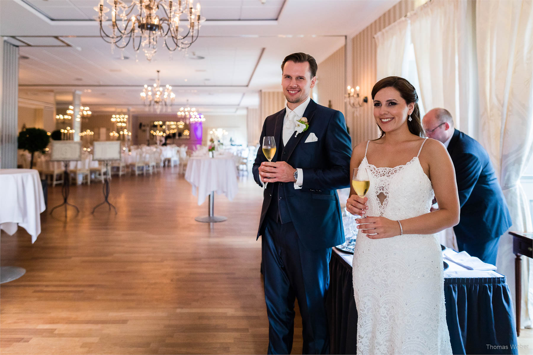 Hochzeitsfotograf im Schlosshotel Münchhausen in Aerzen, Hochzeitsfotograf Thomas Weber aus Oldenburg