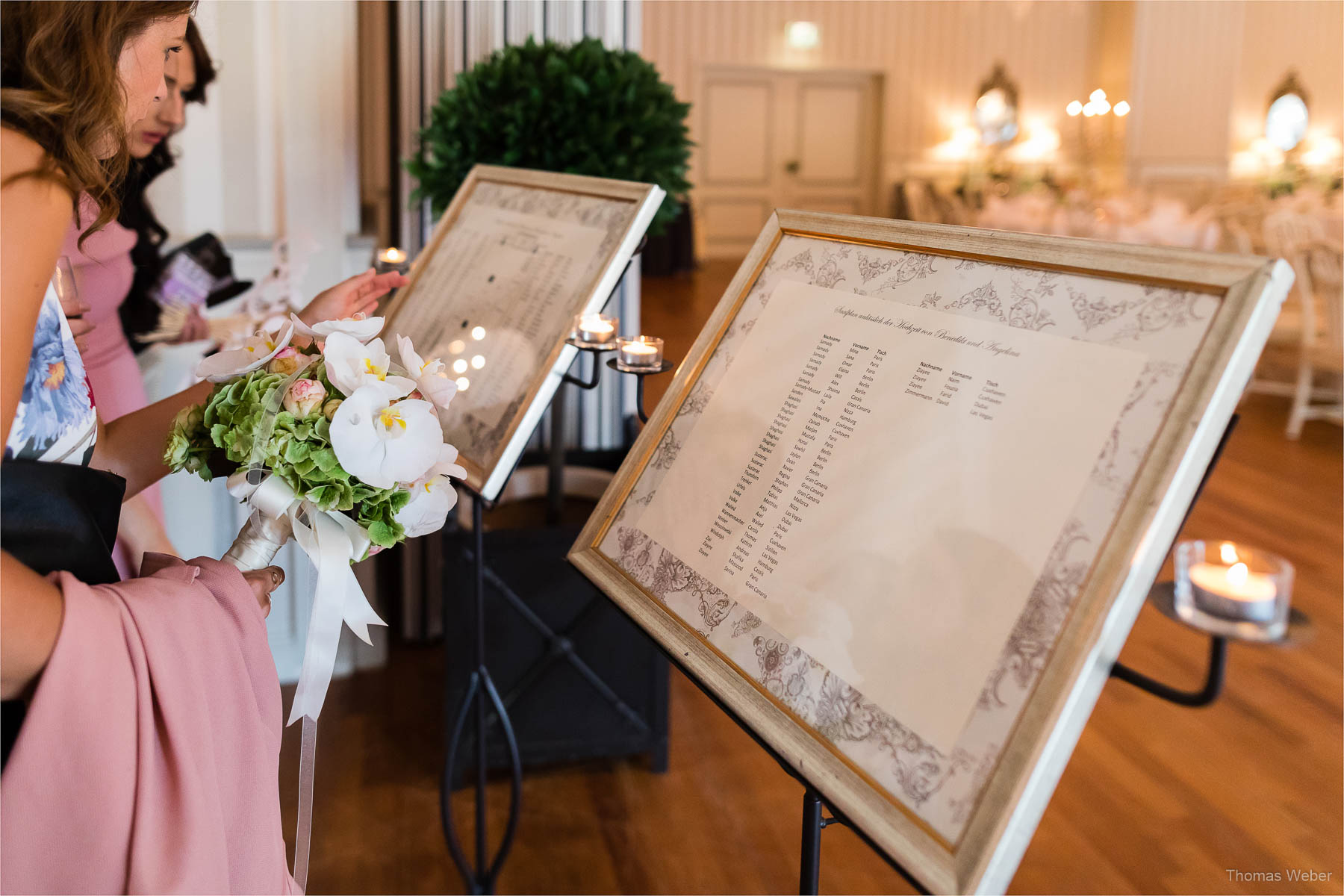 Hochzeitsfotograf im Schlosshotel Münchhausen in Aerzen, Hochzeitsfotograf Thomas Weber aus Oldenburg