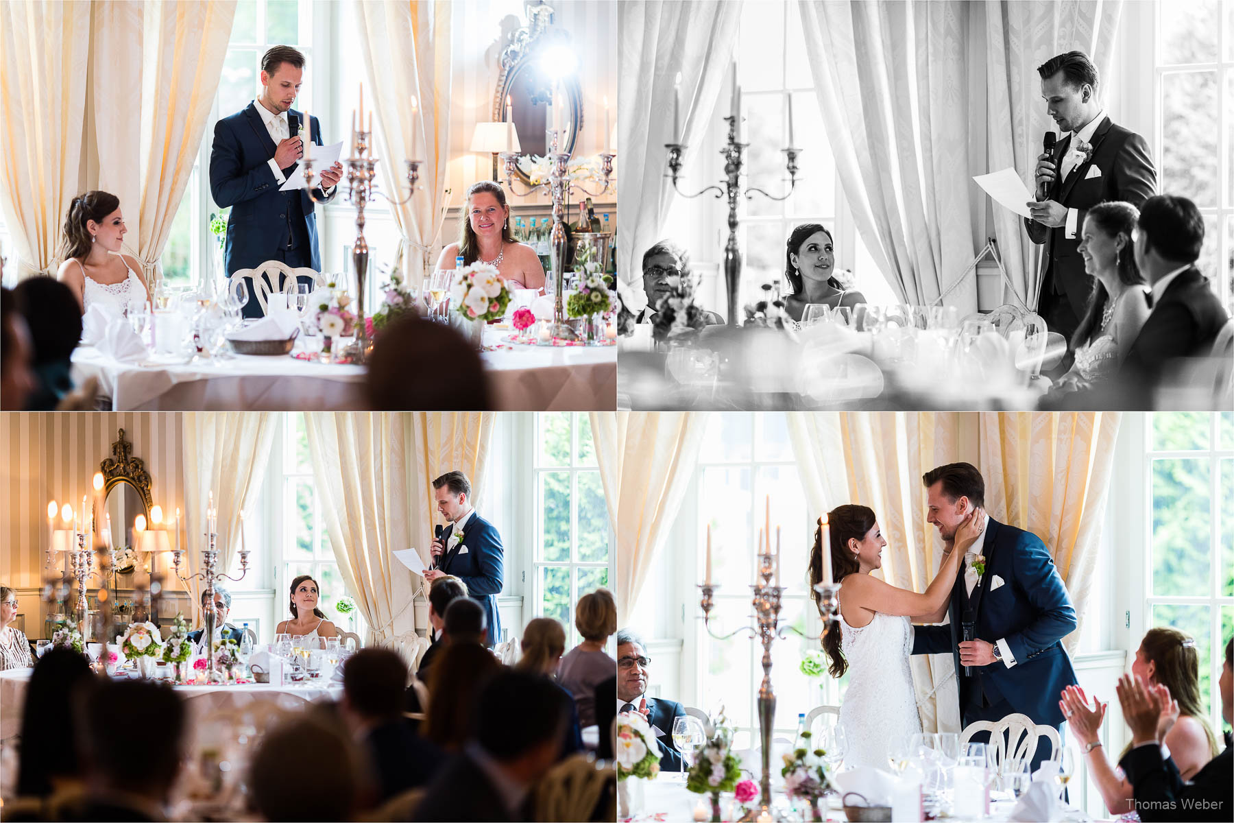 Hochzeitsfotograf im Schlosshotel Münchhausen in Aerzen, Hochzeitsfotograf Thomas Weber aus Oldenburg