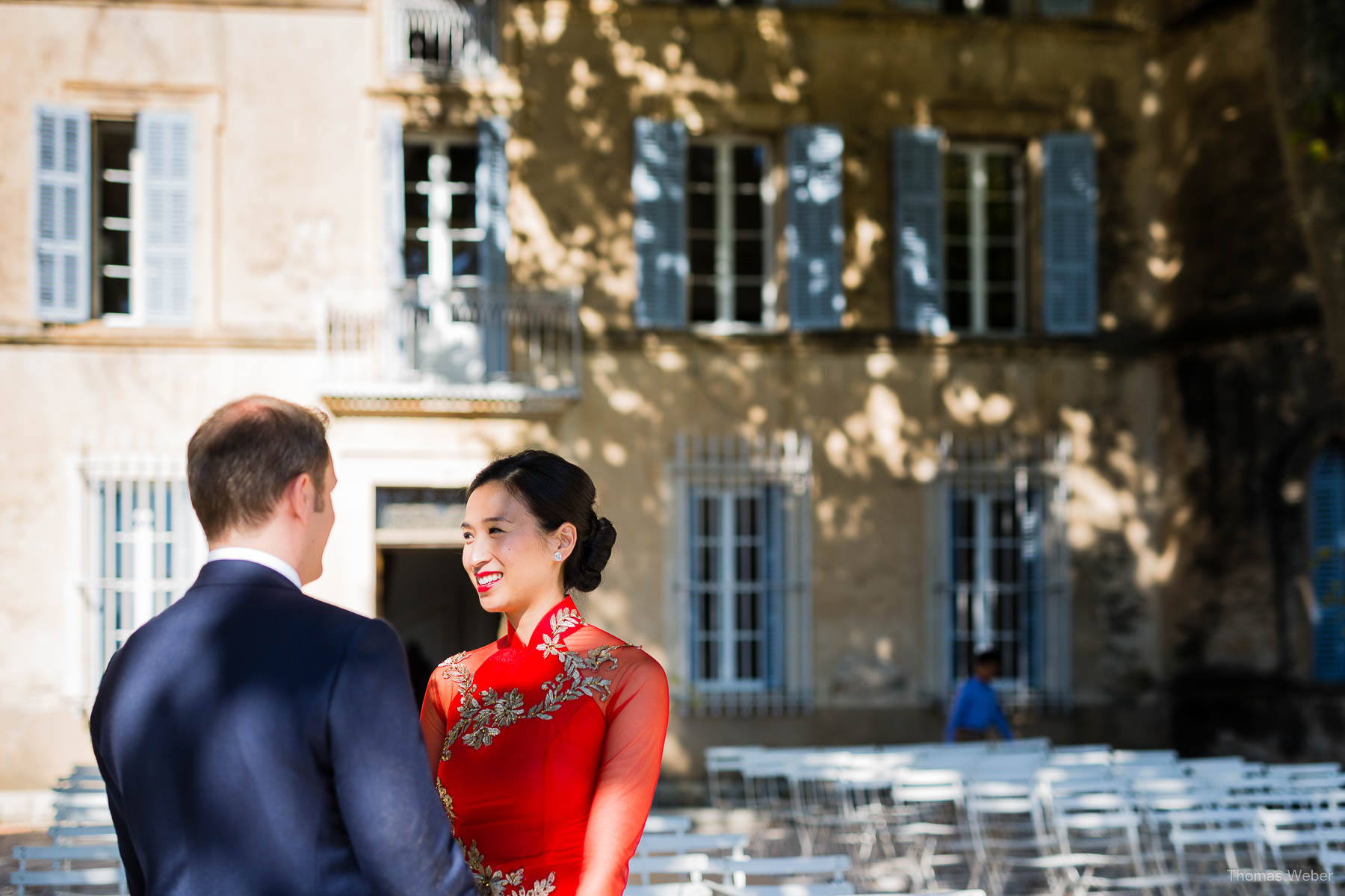 Hochzeitsfotograf auf einer Schlosshochzeit auf Château de Robernier in Südfrankreich nahe Saint-Tropez, Thomas Weber