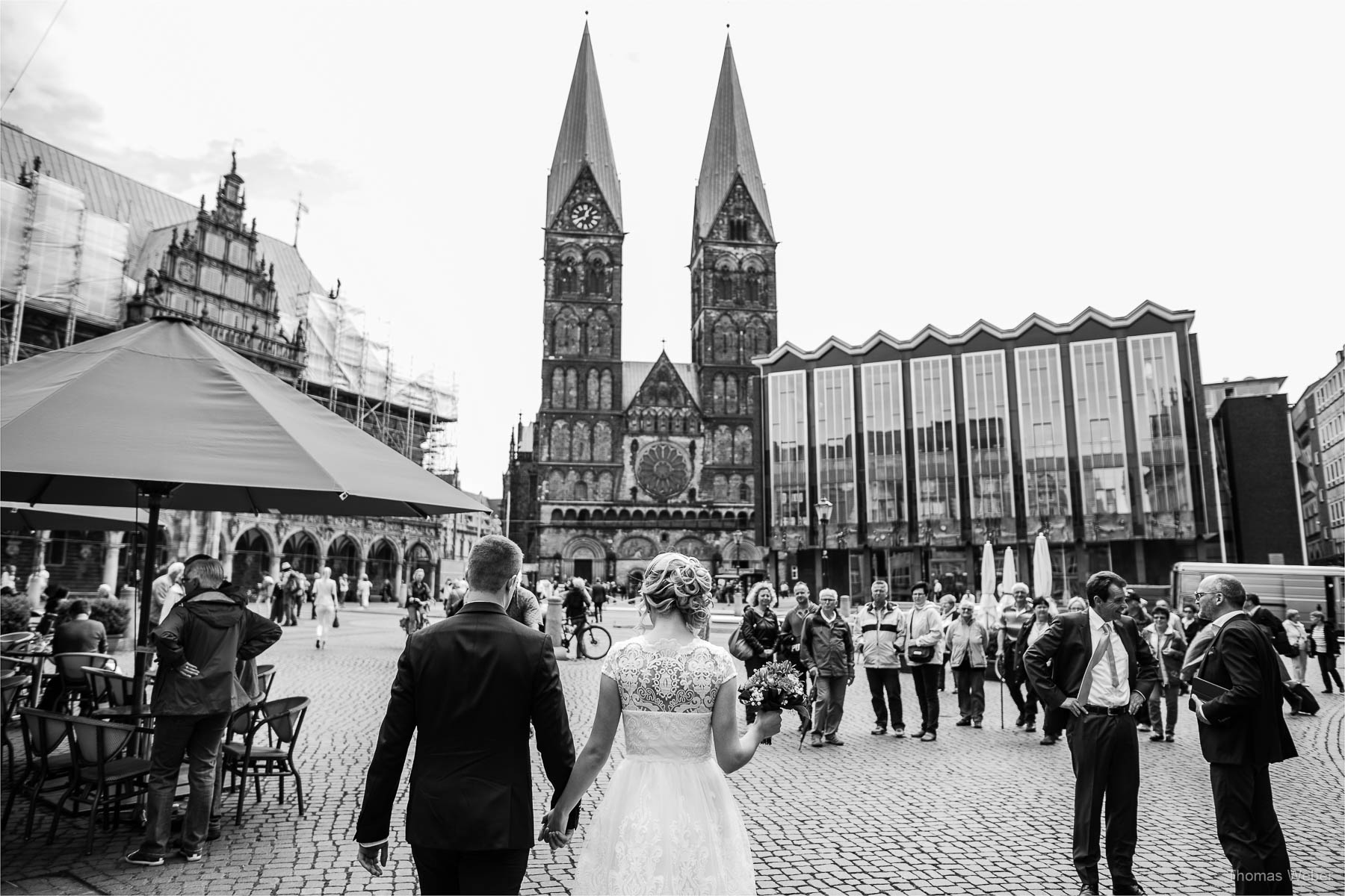 Russische Hochzeit in Bremen, Standesamt im Rathaus Bremen, Hochzeitsfotograf Bremen