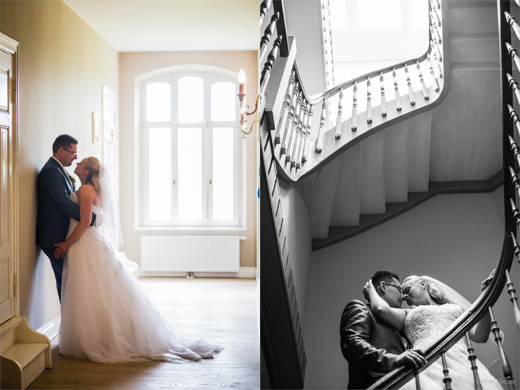 Hochzeitsfotograf bei einer Hochzeit auf Schloss Gamehl an der Ostsee: Hochzeitstorte und Hochzeitsfotos