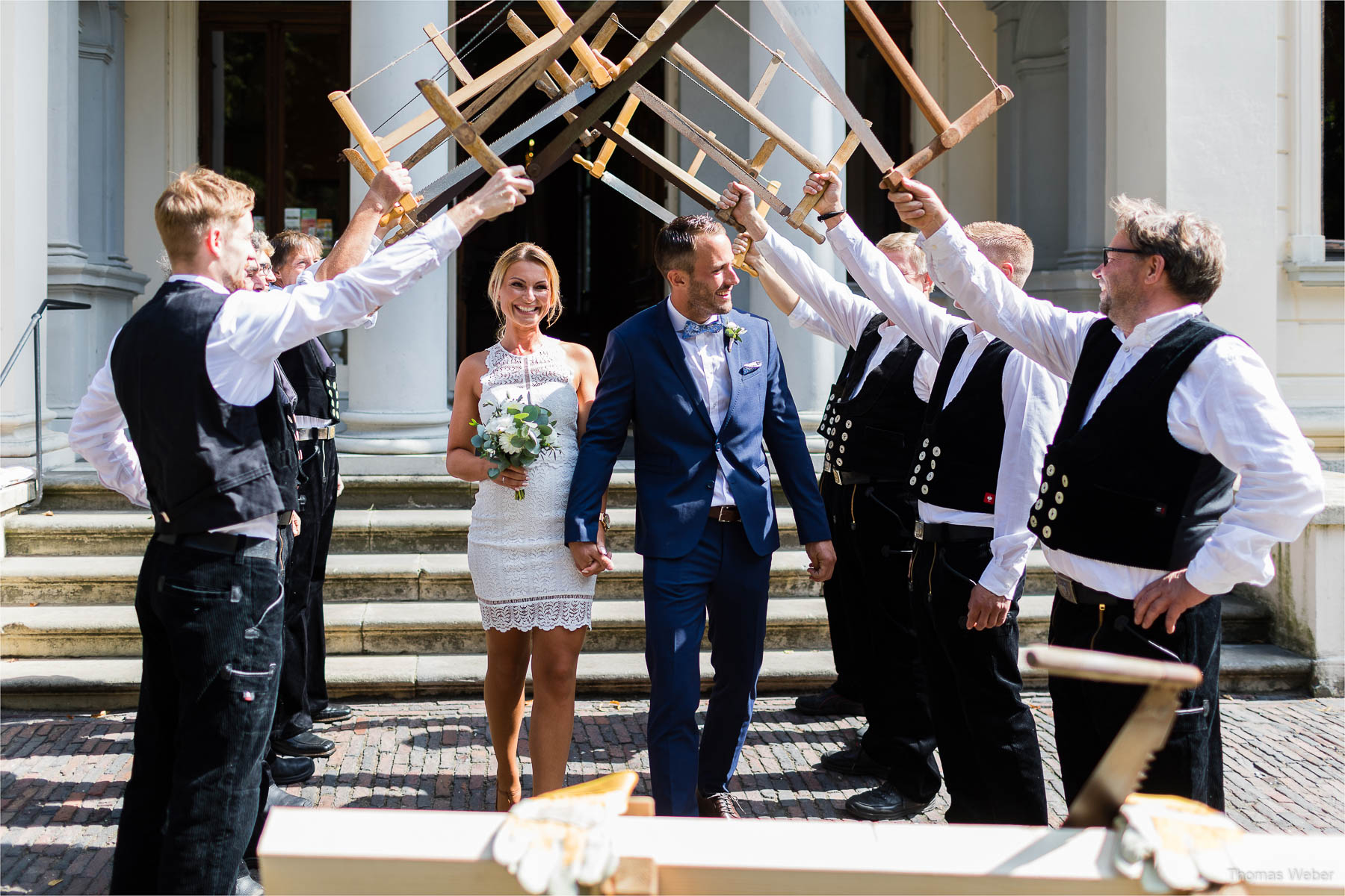 Standesamtliche Hochzeit im Palais Rastede, Hochzeitsfotograf Thomas Weber aus Oldenburg