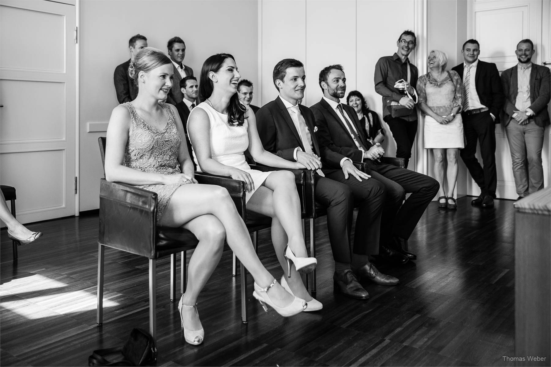 Standesamtliche Hochzeit im Standesamt am Pferdemarkt in Oldenburg, Hochzeitsfotograf Oldenburg, Thomas Weber